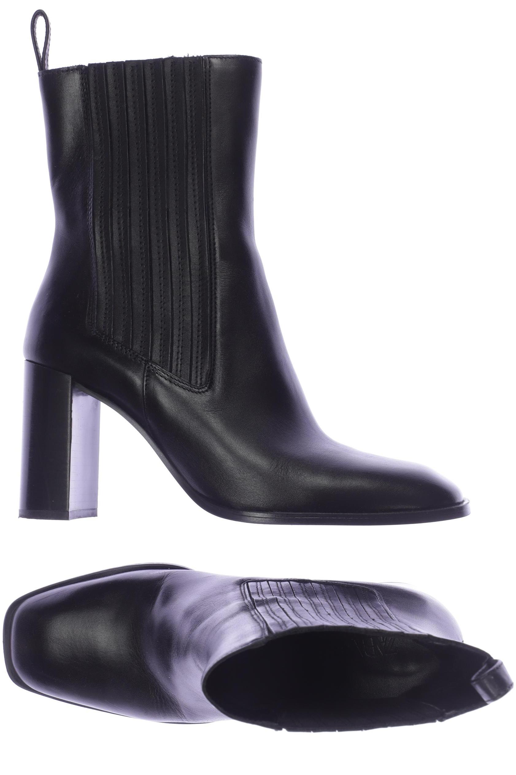 

ZARA Damen Stiefel, schwarz