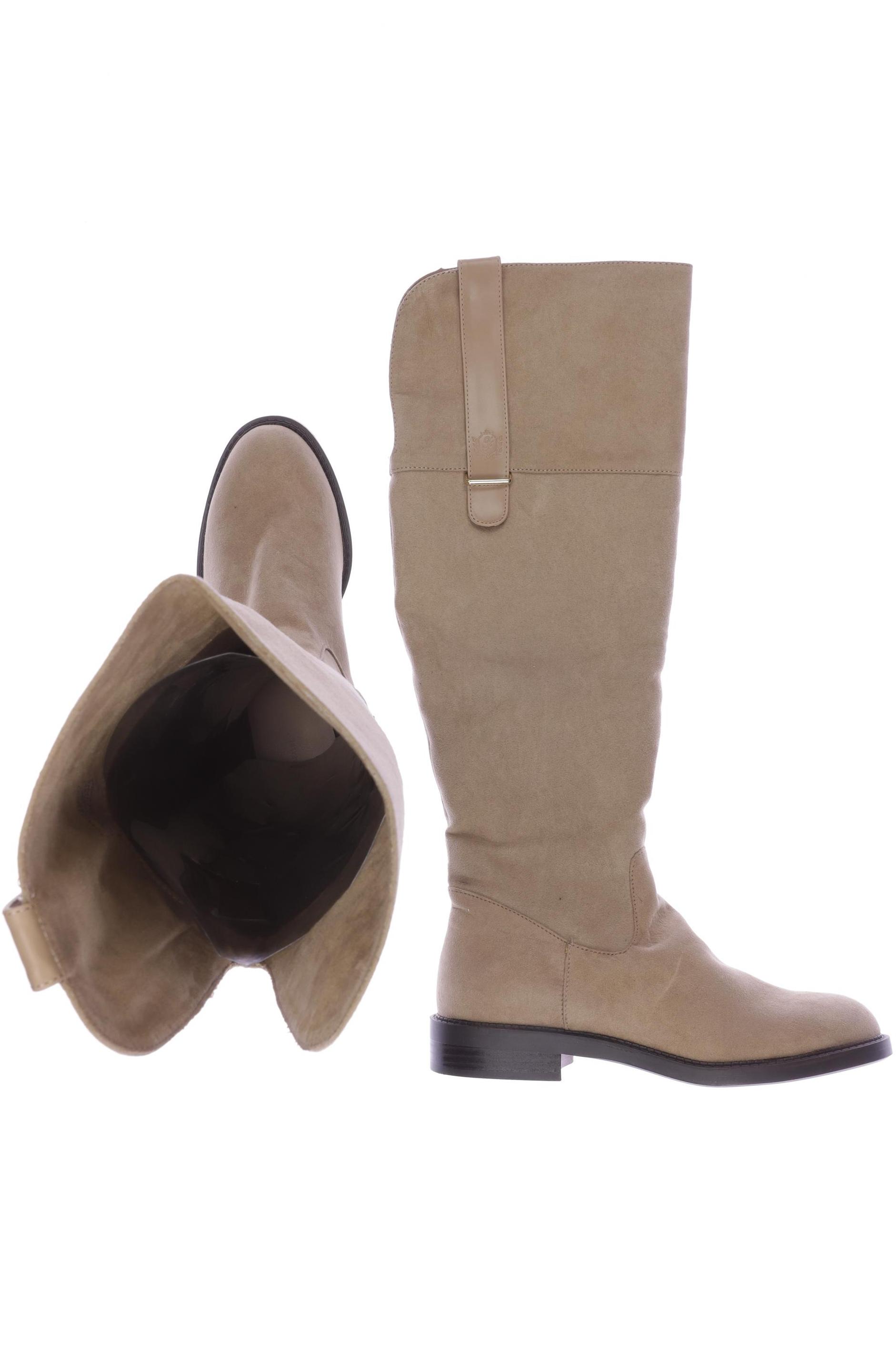 

Zara Damen Stiefel, beige, Gr. 37