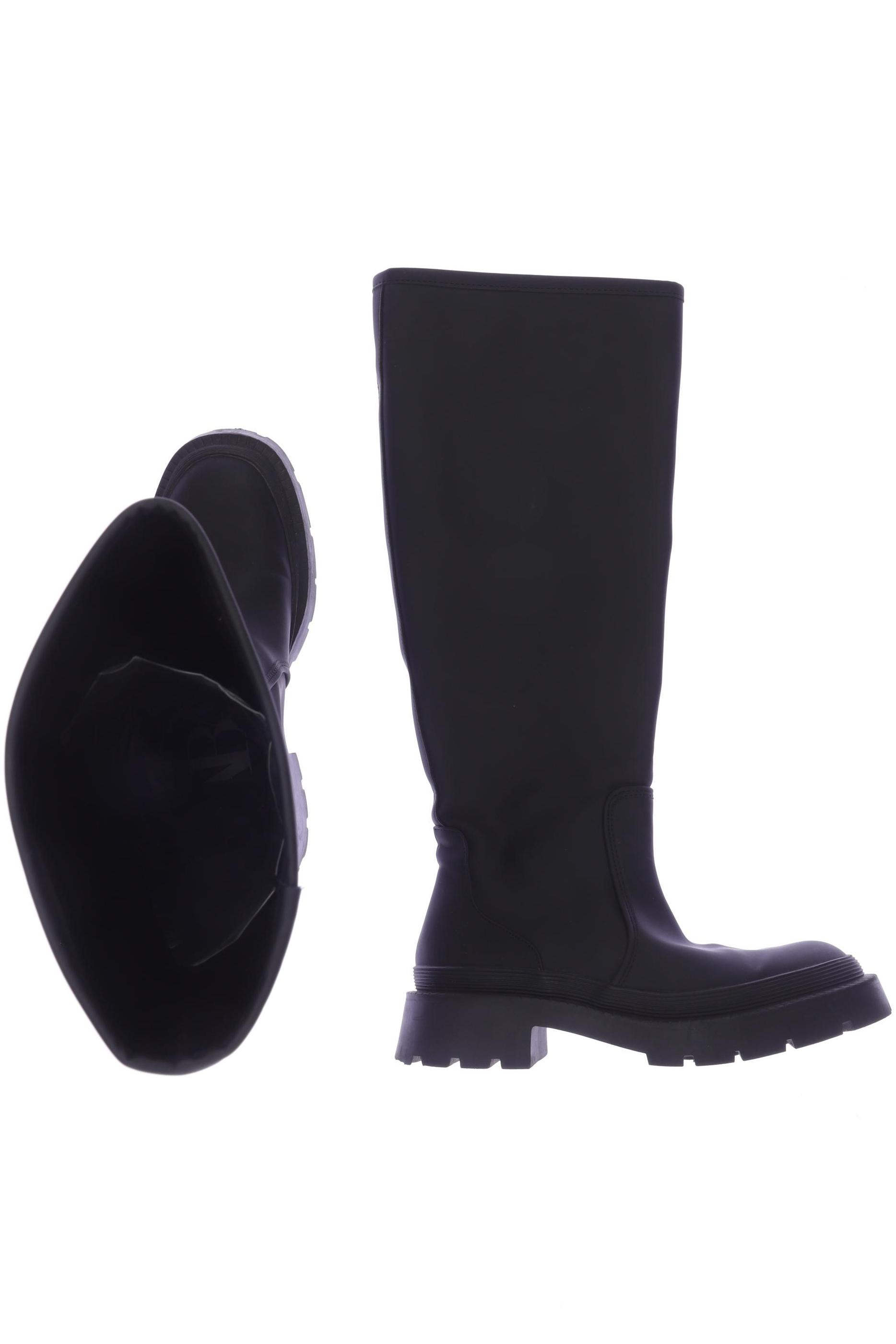 

ZARA Damen Stiefel, schwarz