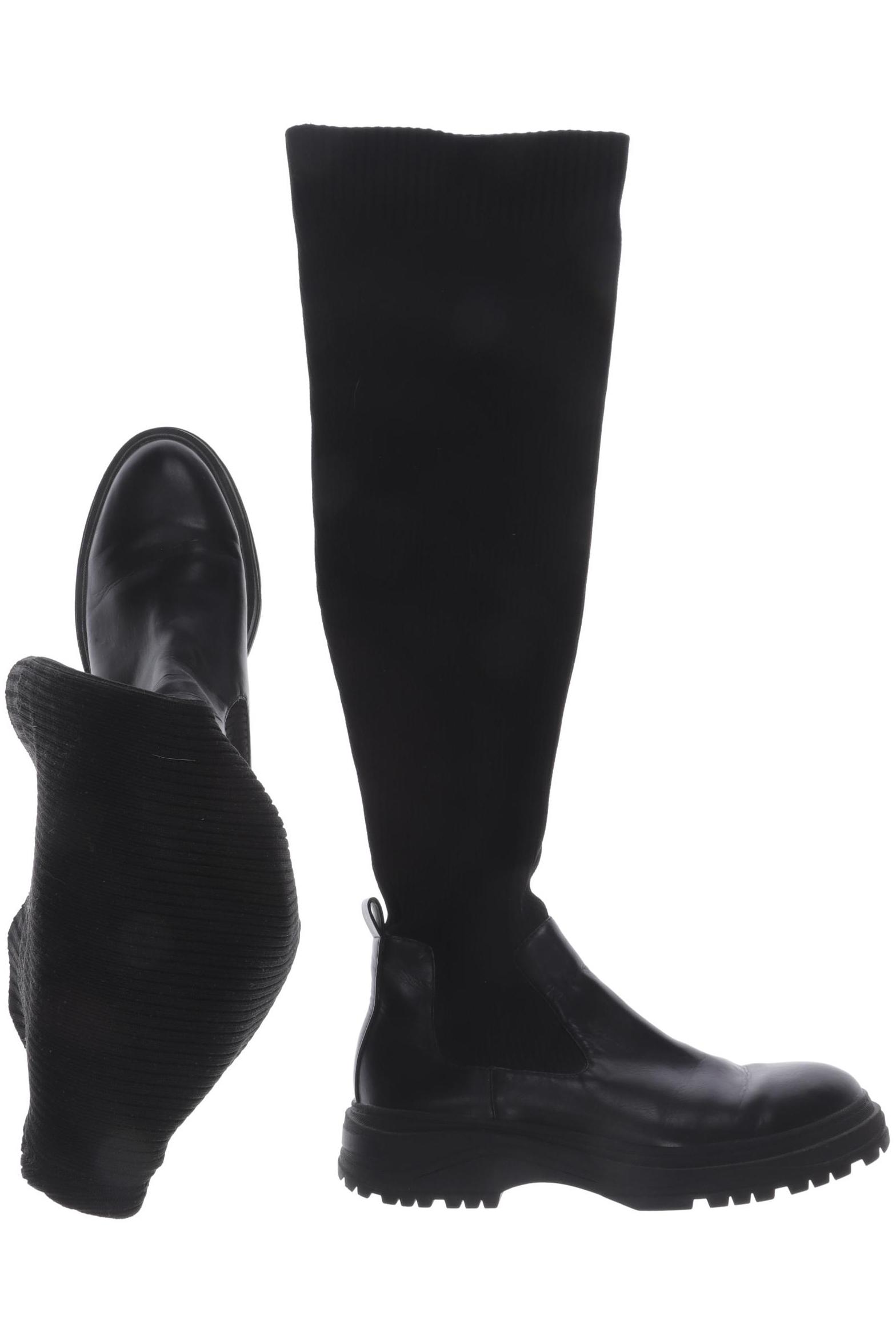 

ZARA Damen Stiefel, schwarz