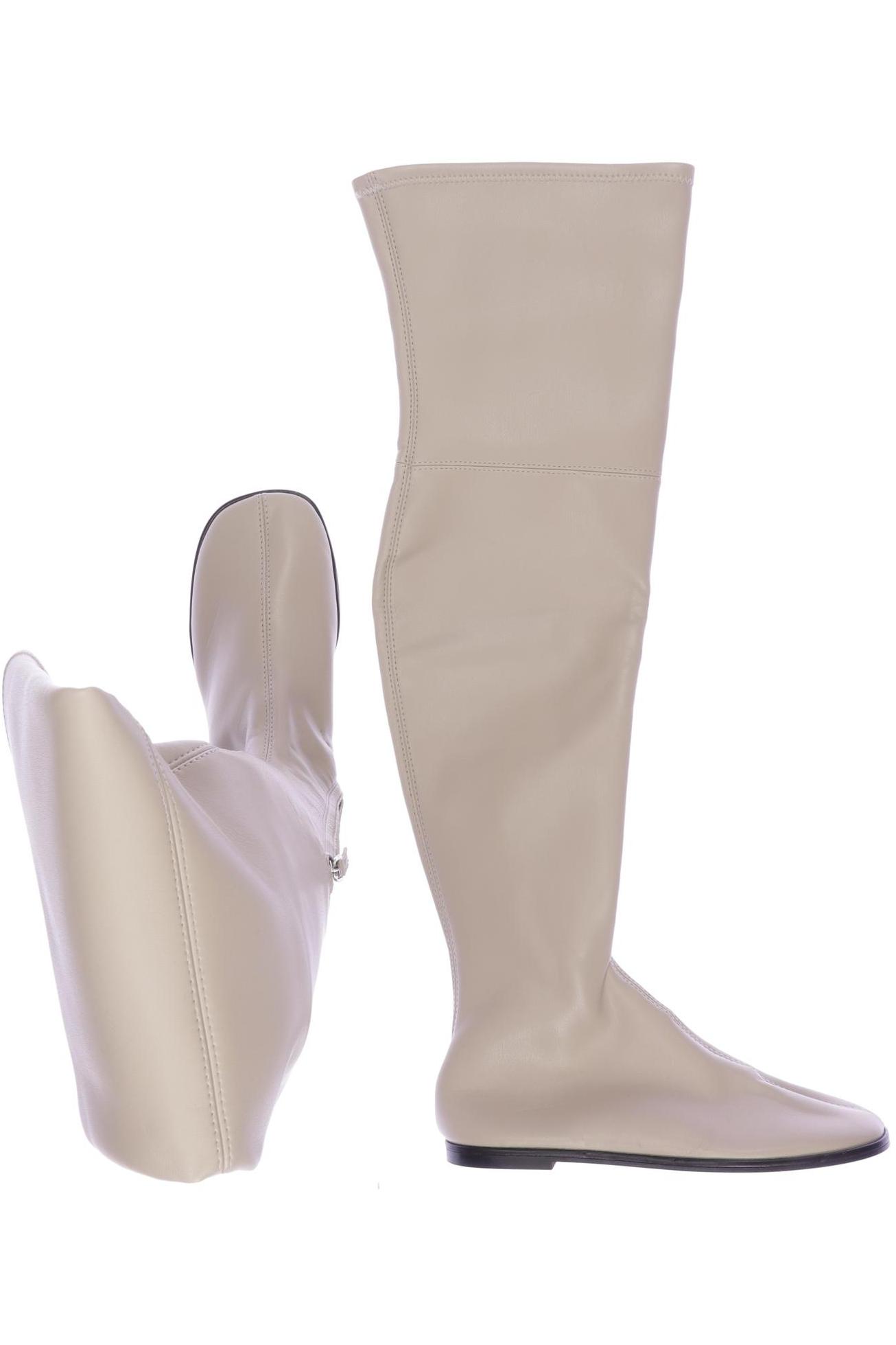 

Zara Damen Stiefel, beige, Gr. 39
