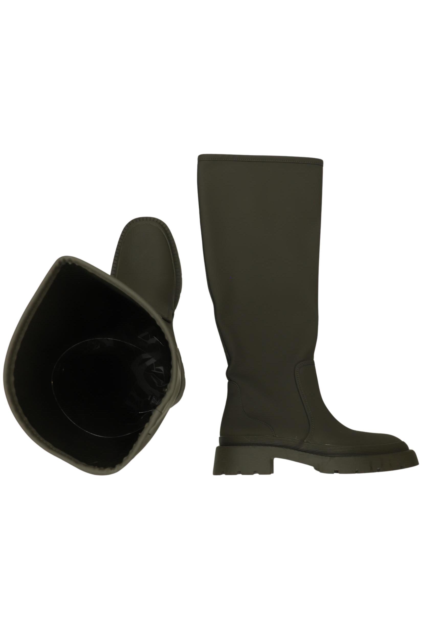 

Zara Damen Stiefel, grün, Gr. 40