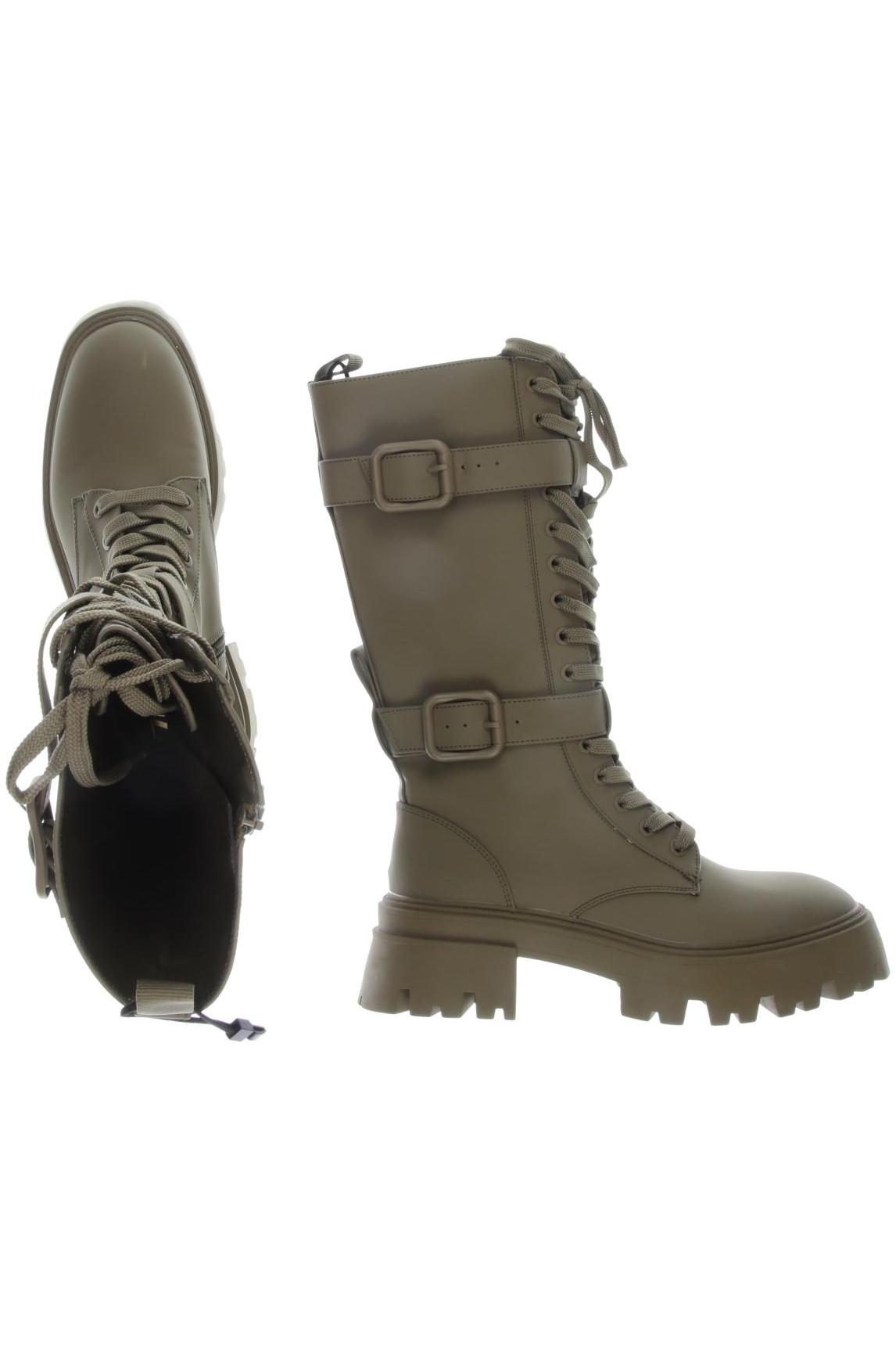 

Zara Damen Stiefel, beige, Gr. 38