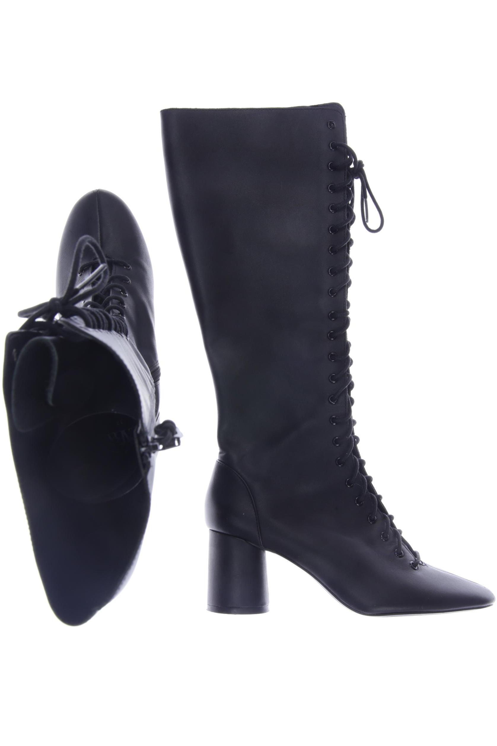 

ZARA Damen Stiefel, schwarz