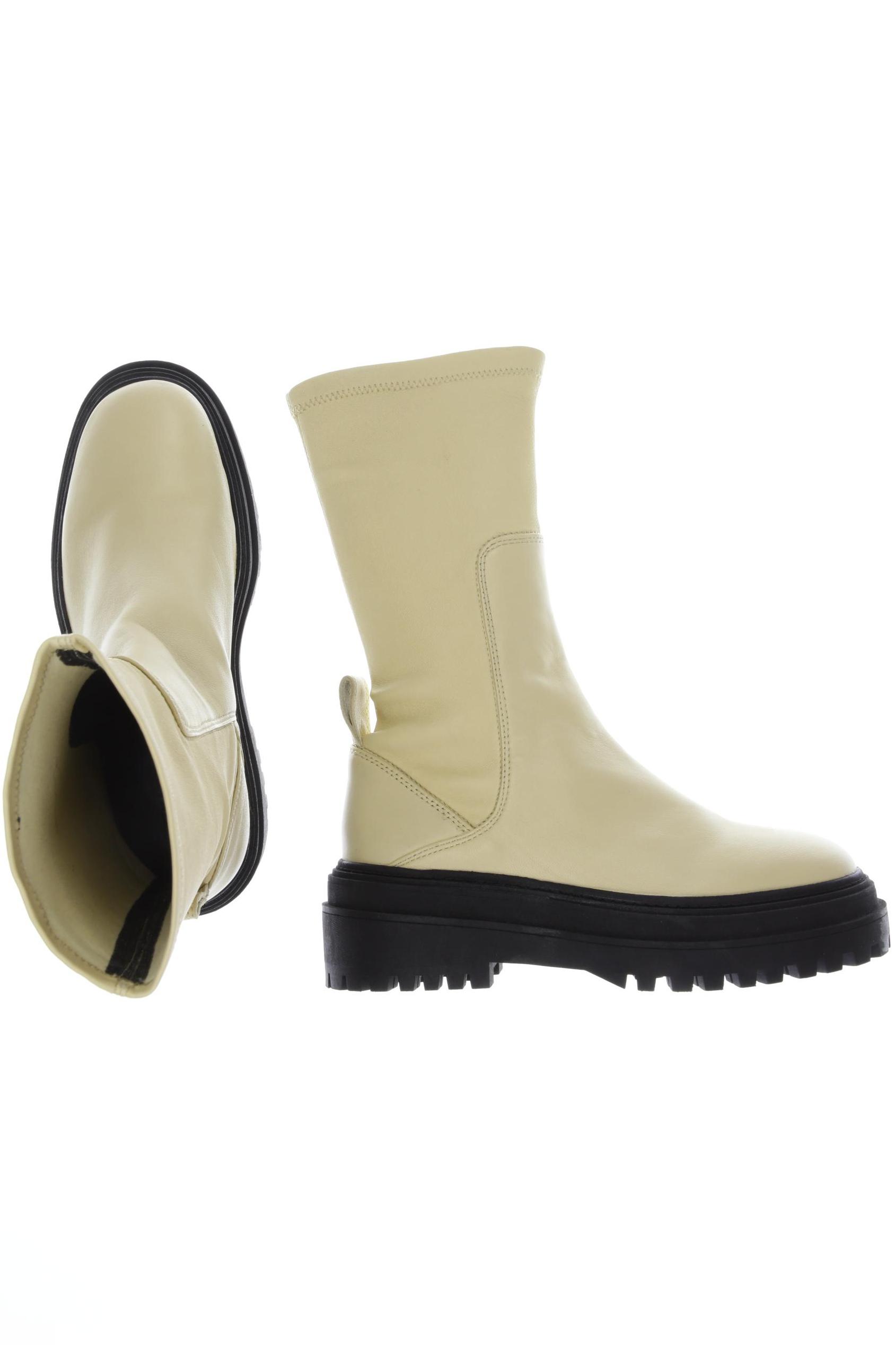 

Zara Damen Stiefel, cremeweiß, Gr. 37