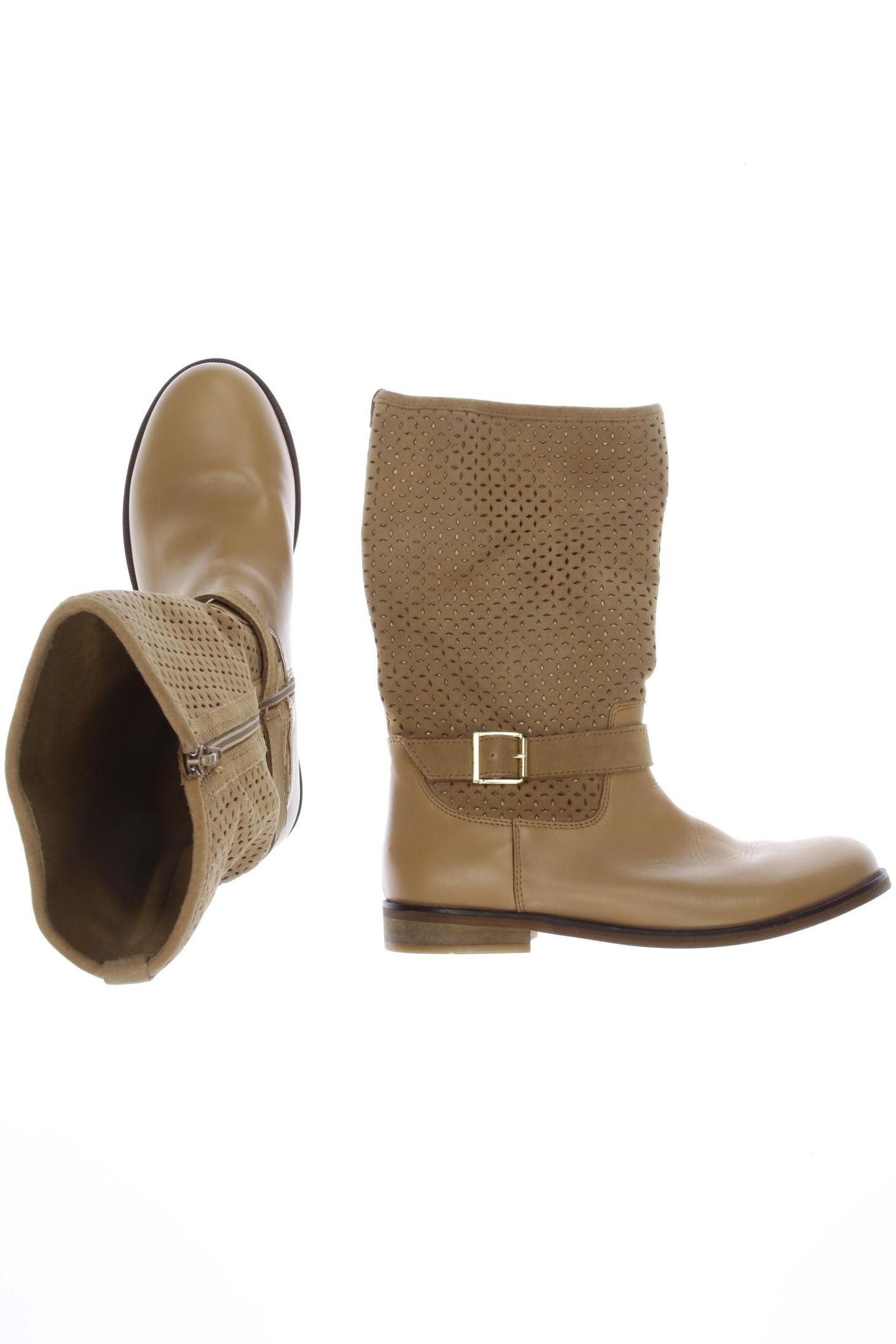 

Zara Damen Stiefel, beige, Gr. 38