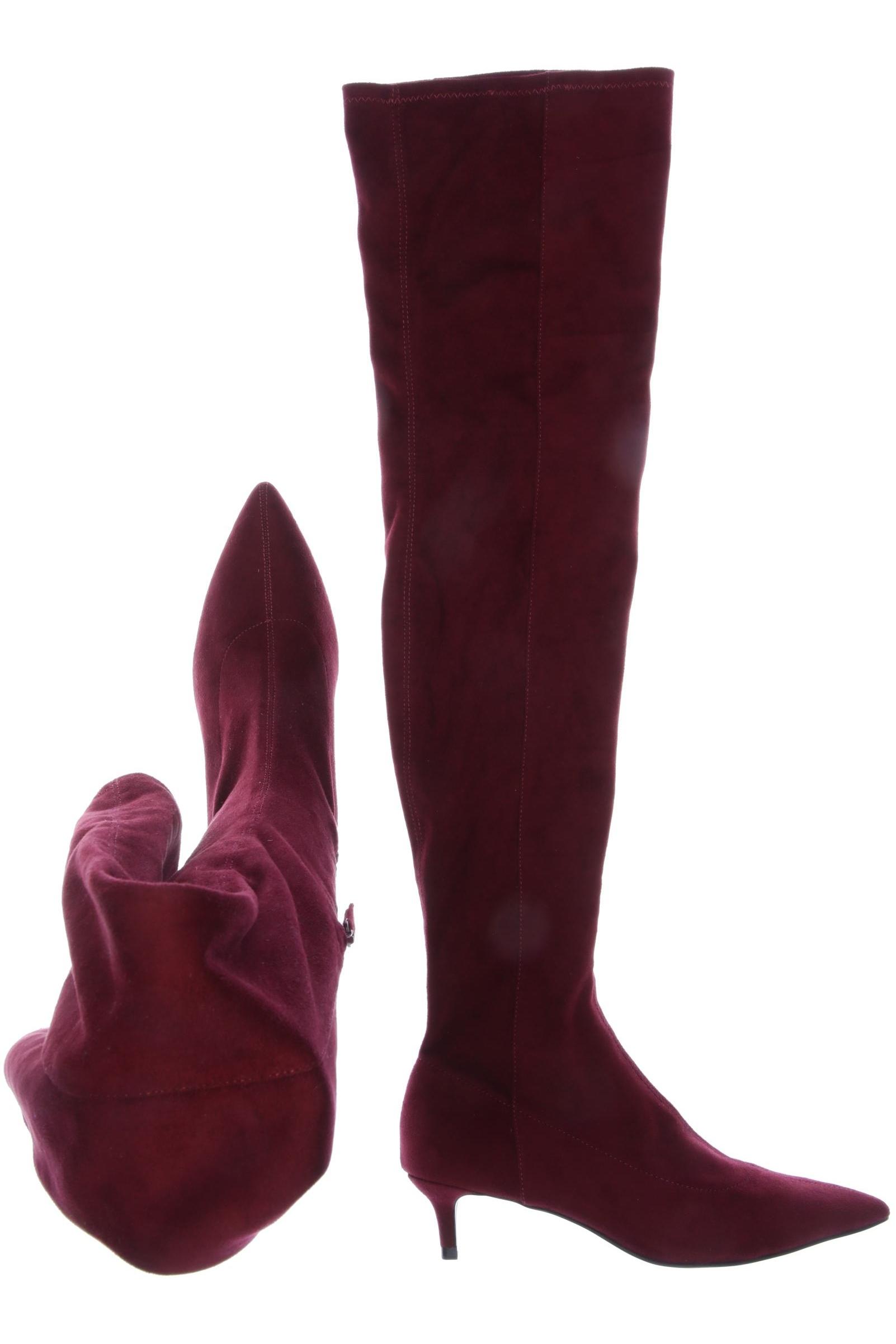 

Zara Damen Stiefel, bordeaux, Gr. 41