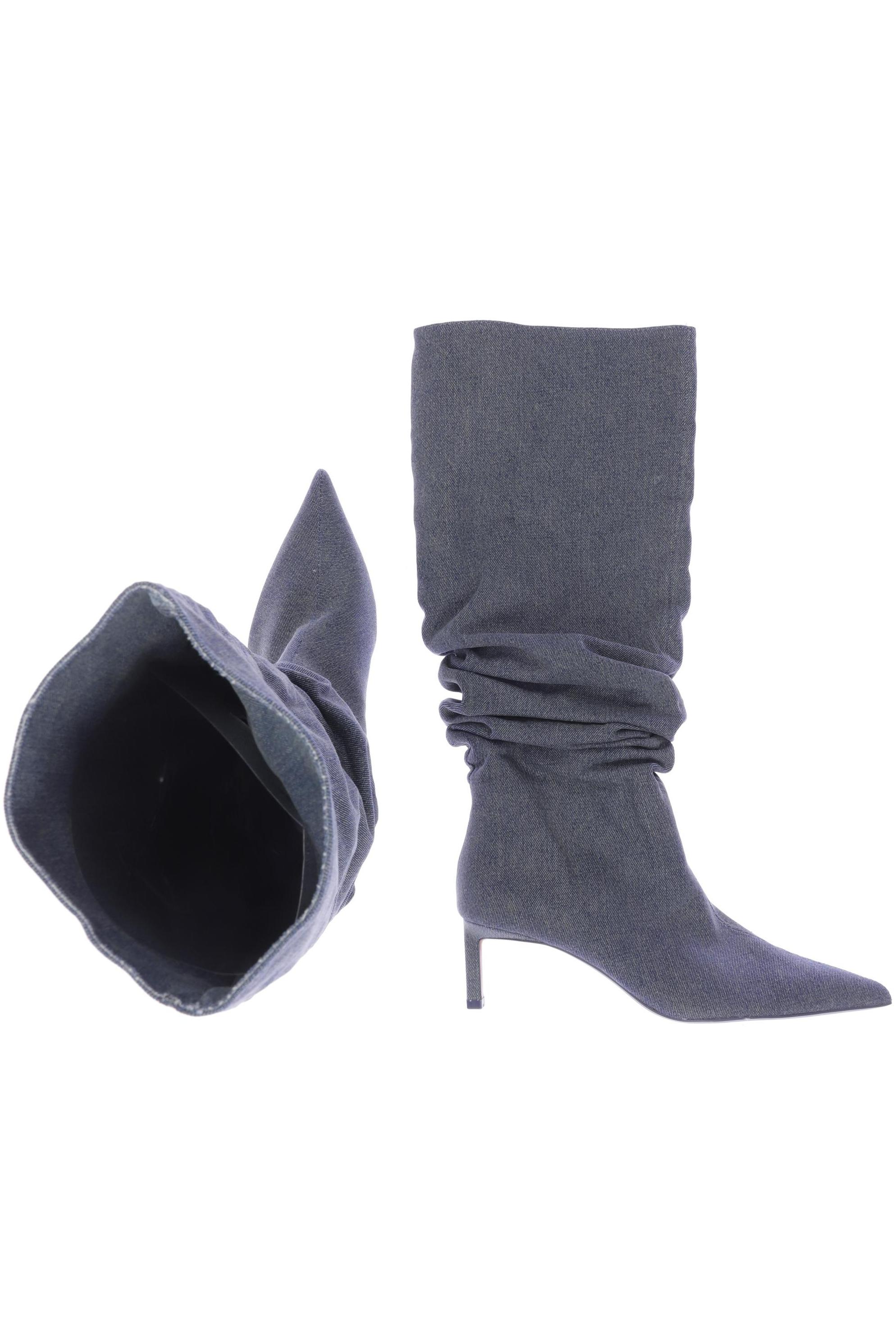 

Zara Damen Stiefel, blau, Gr. 38