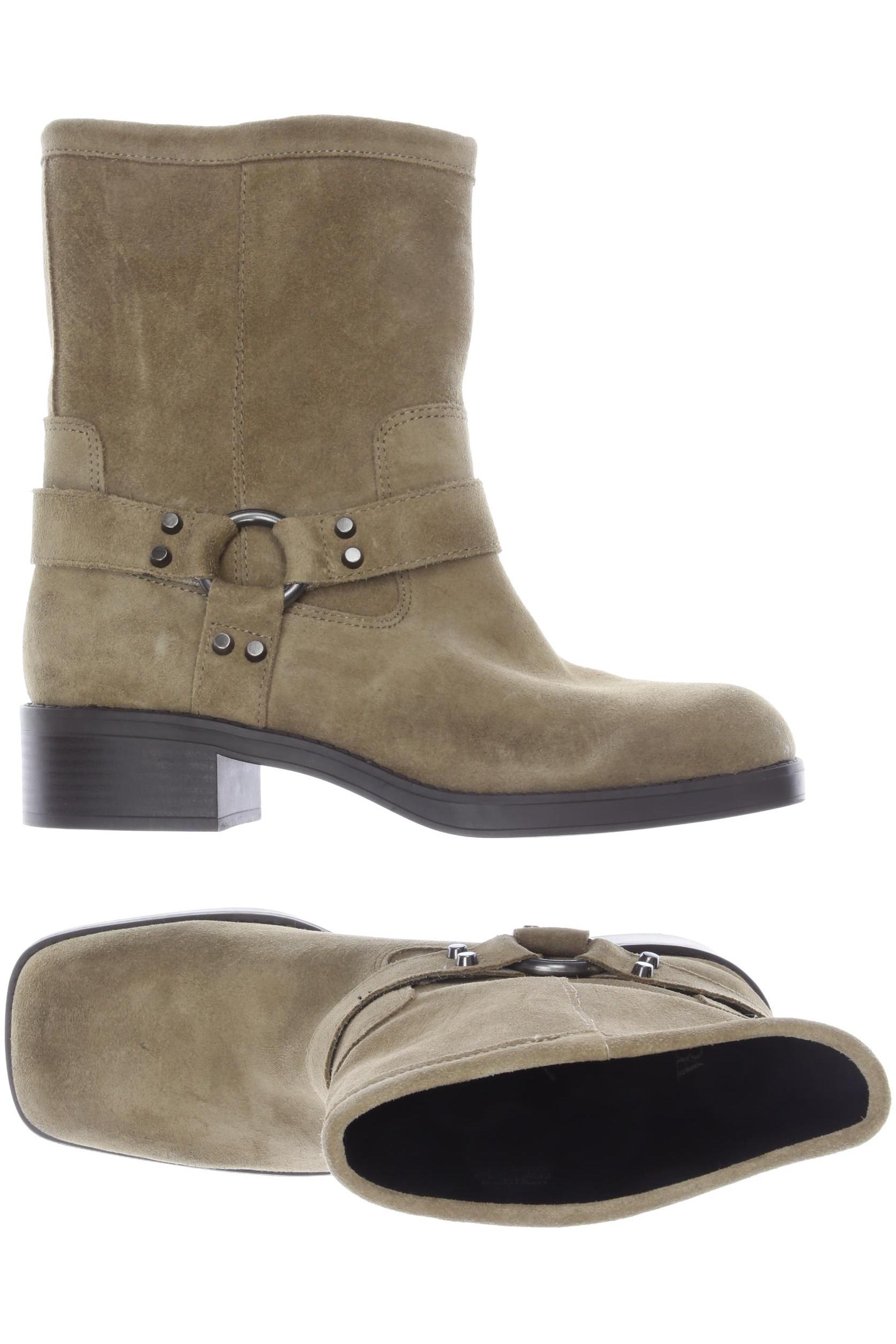 

Zara Damen Stiefelette, beige, Gr. 41