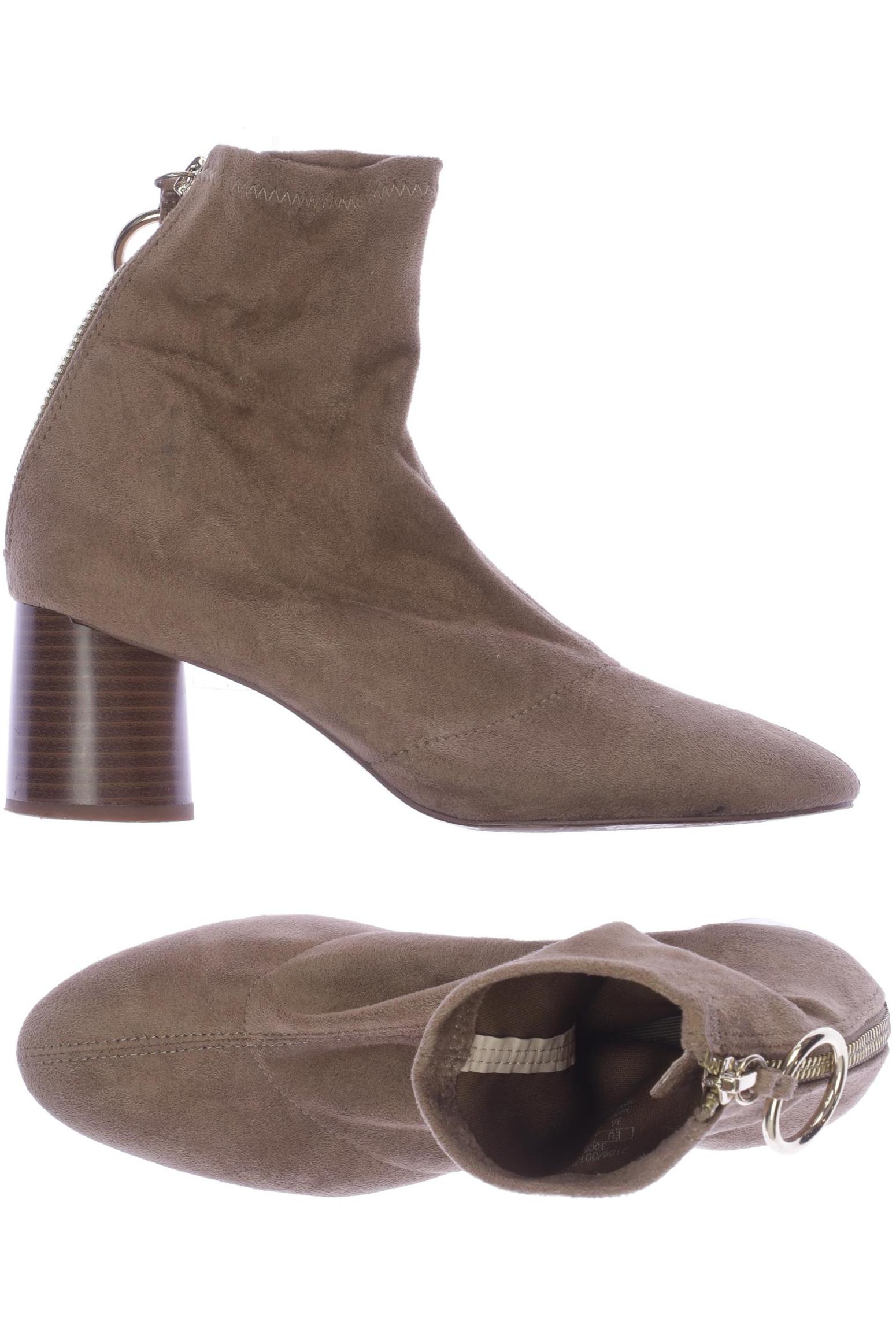 

Zara Damen Stiefelette, beige, Gr. 36