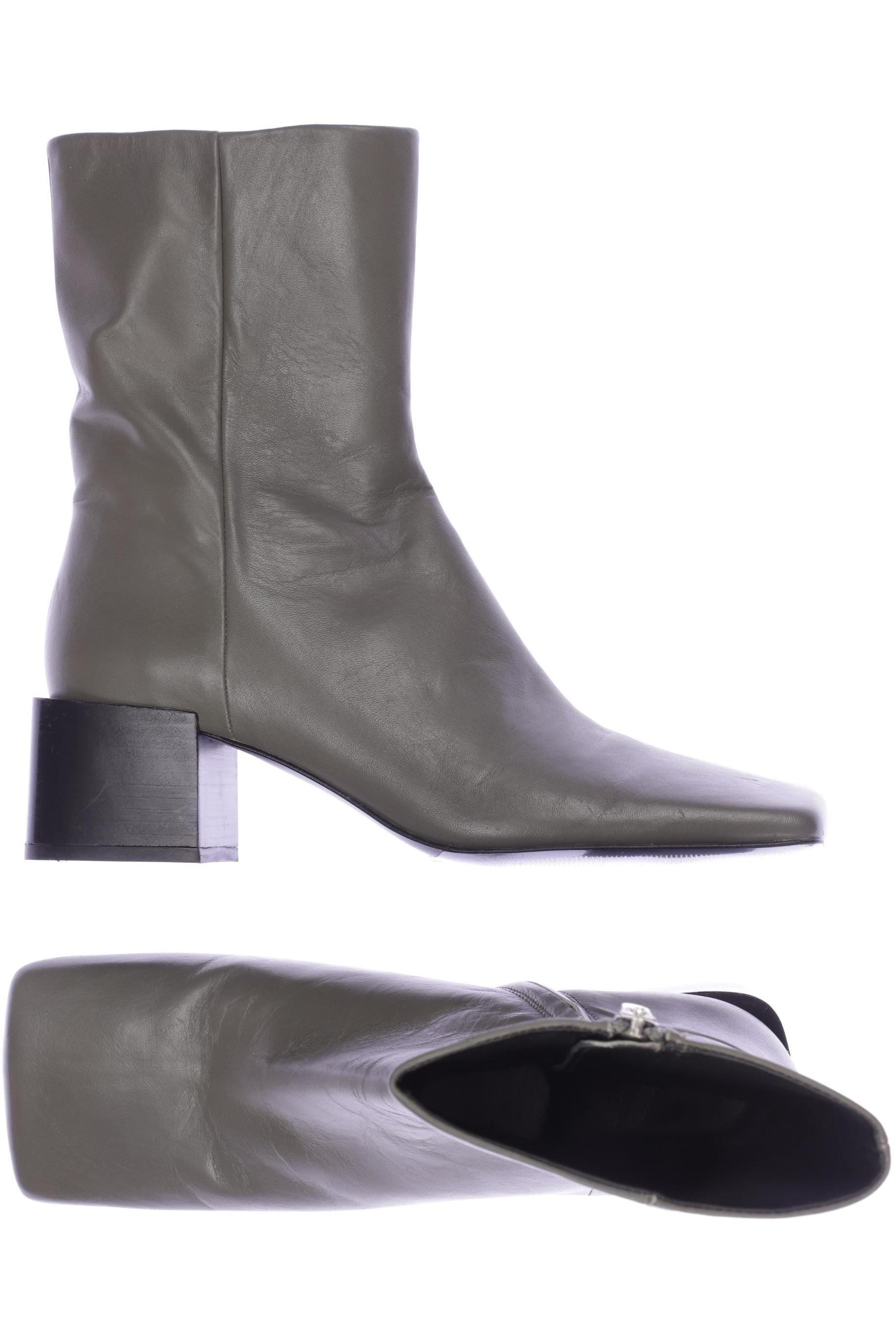 

Zara Damen Stiefelette, grün, Gr. 40