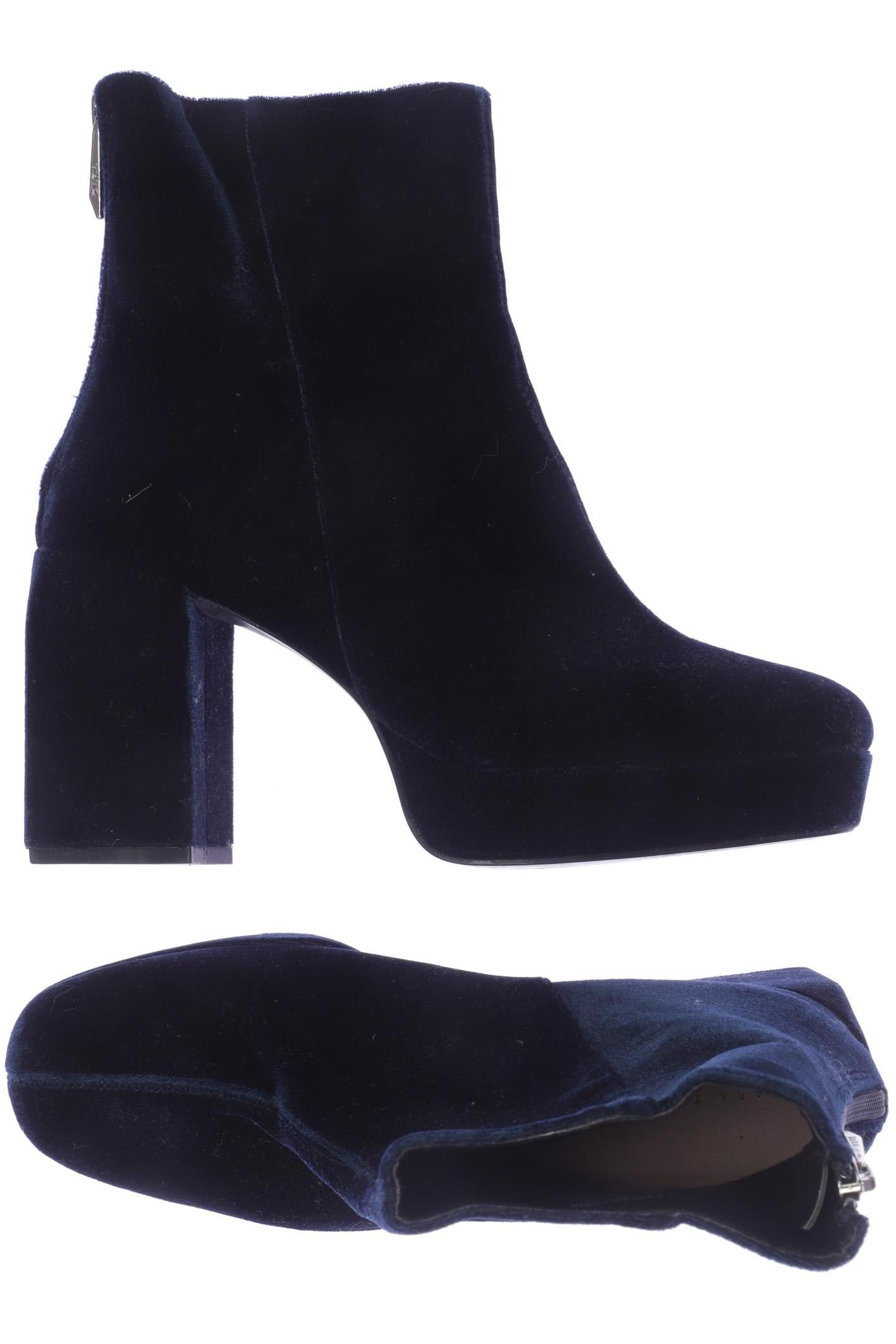 

Zara Damen Stiefelette, marineblau, Gr. 38