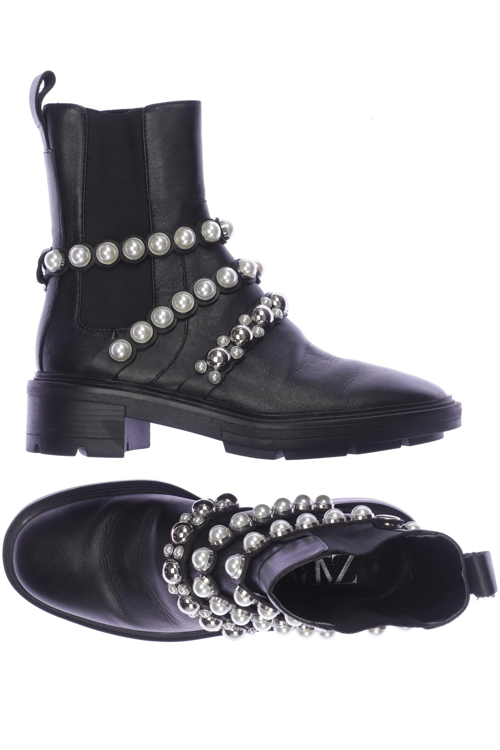 

Zara Damen Stiefelette, schwarz, Gr. 36