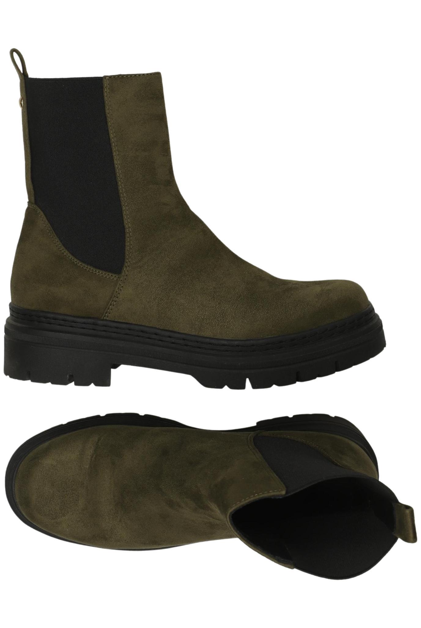 

Zara Damen Stiefelette, grün, Gr. 39