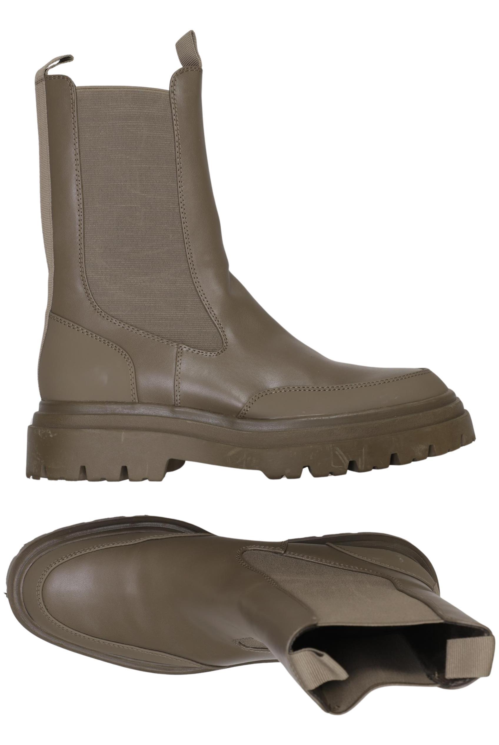 

Zara Damen Stiefelette, beige, Gr. 40