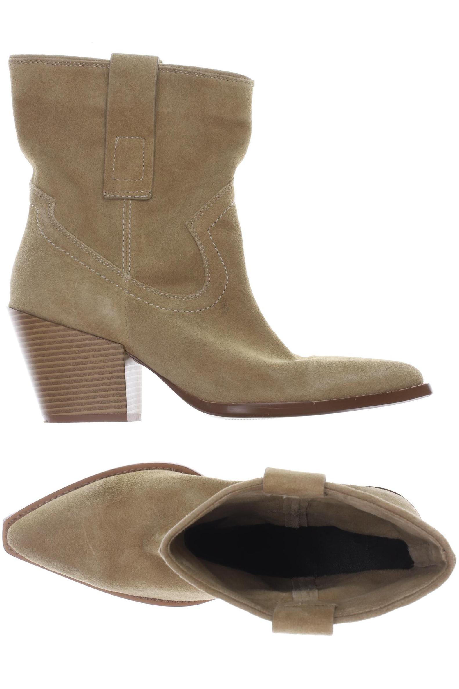 

Zara Damen Stiefelette, beige, Gr. 38