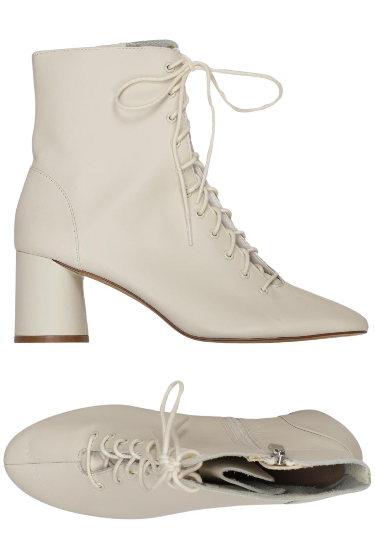 

Zara Damen Stiefelette, cremeweiß, Gr. 40