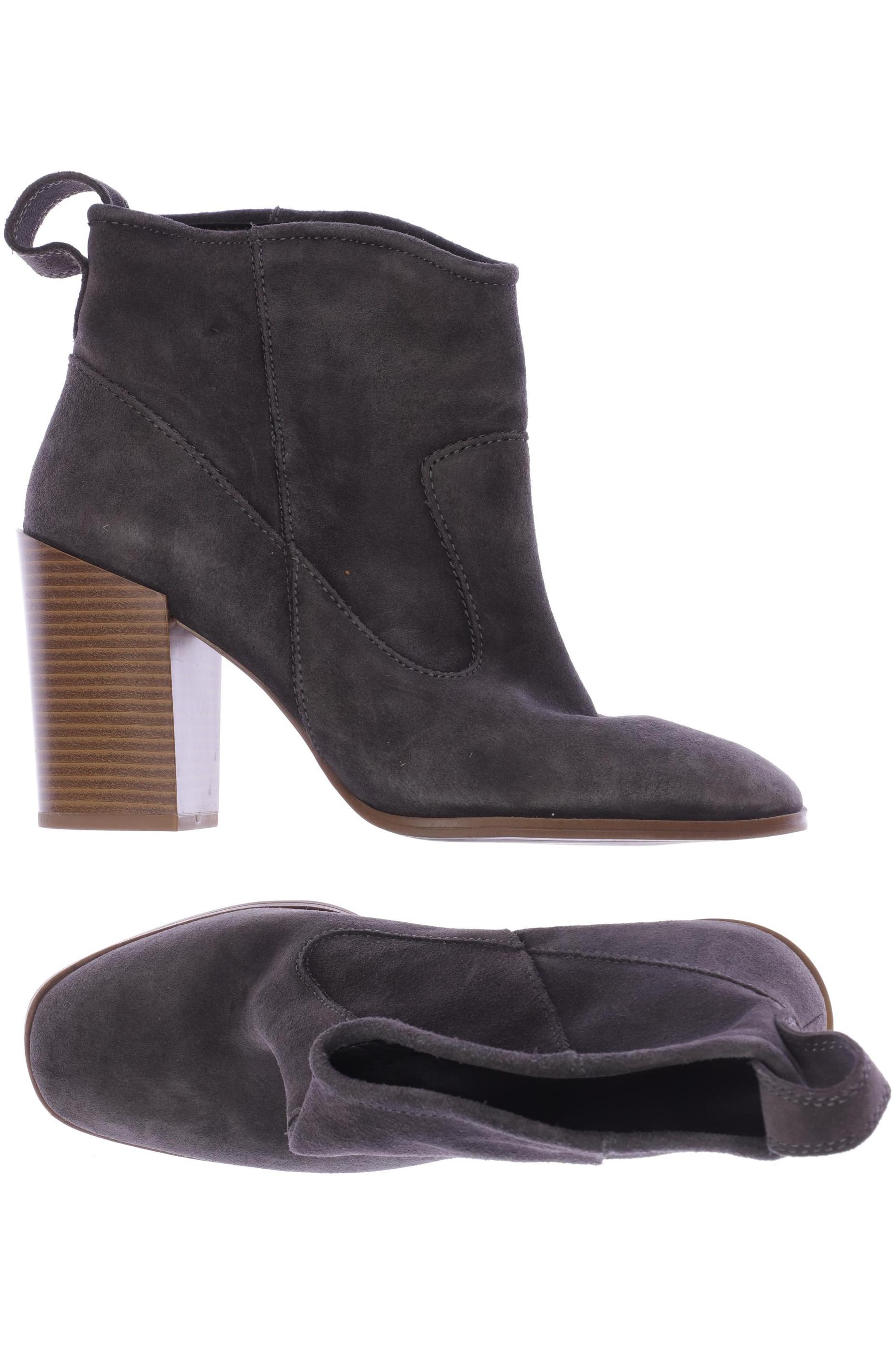 

ZARA Damen Stiefelette, grau