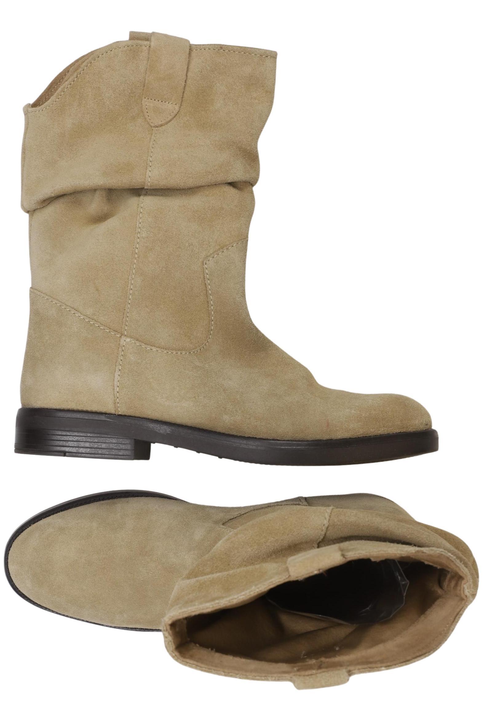 

Zara Damen Stiefelette, beige, Gr. 39