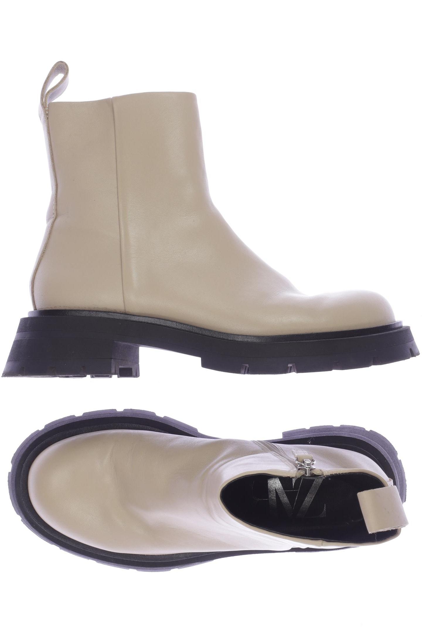 

Zara Damen Stiefelette, beige, Gr. 37