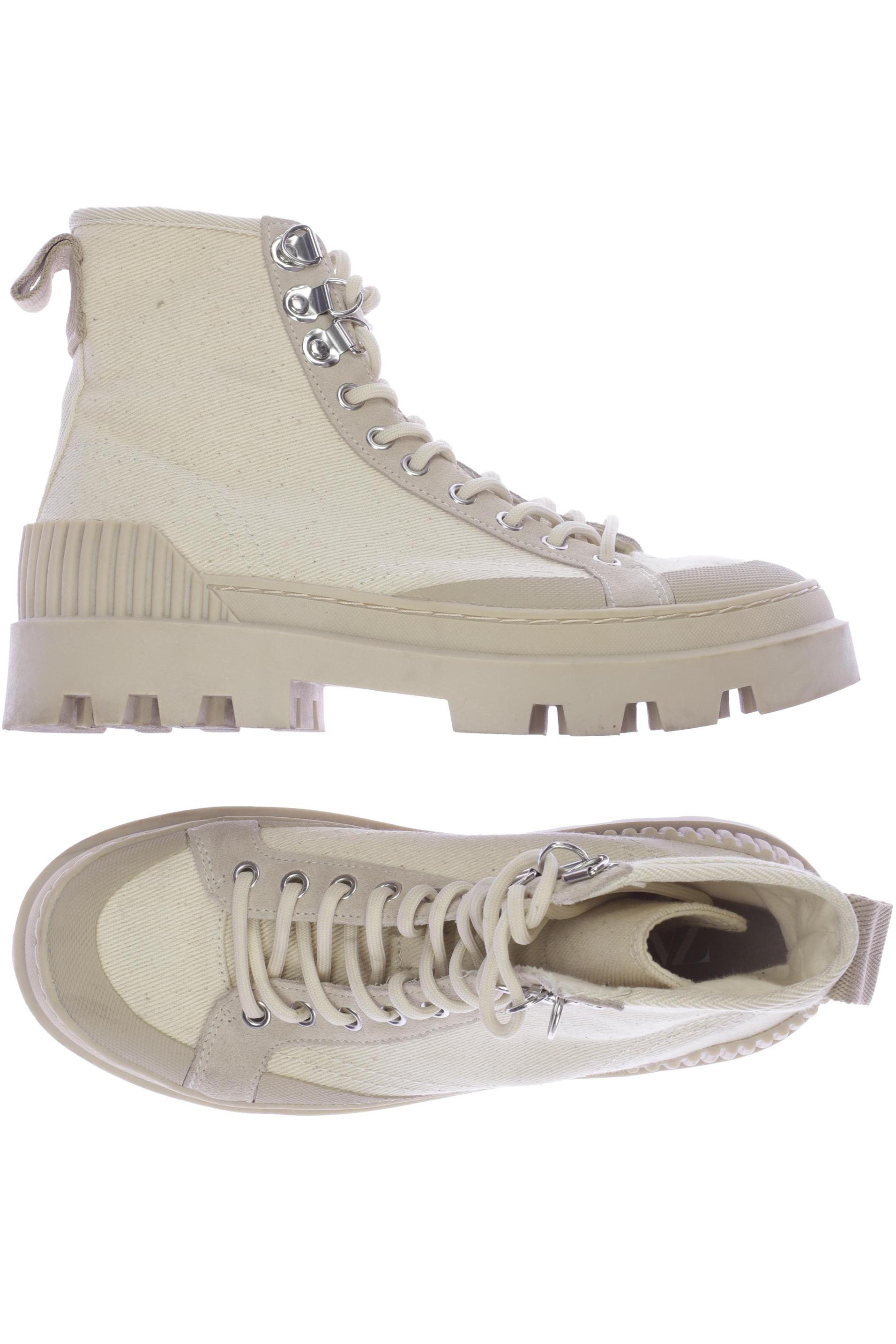 

Zara Damen Stiefelette, beige, Gr. 38