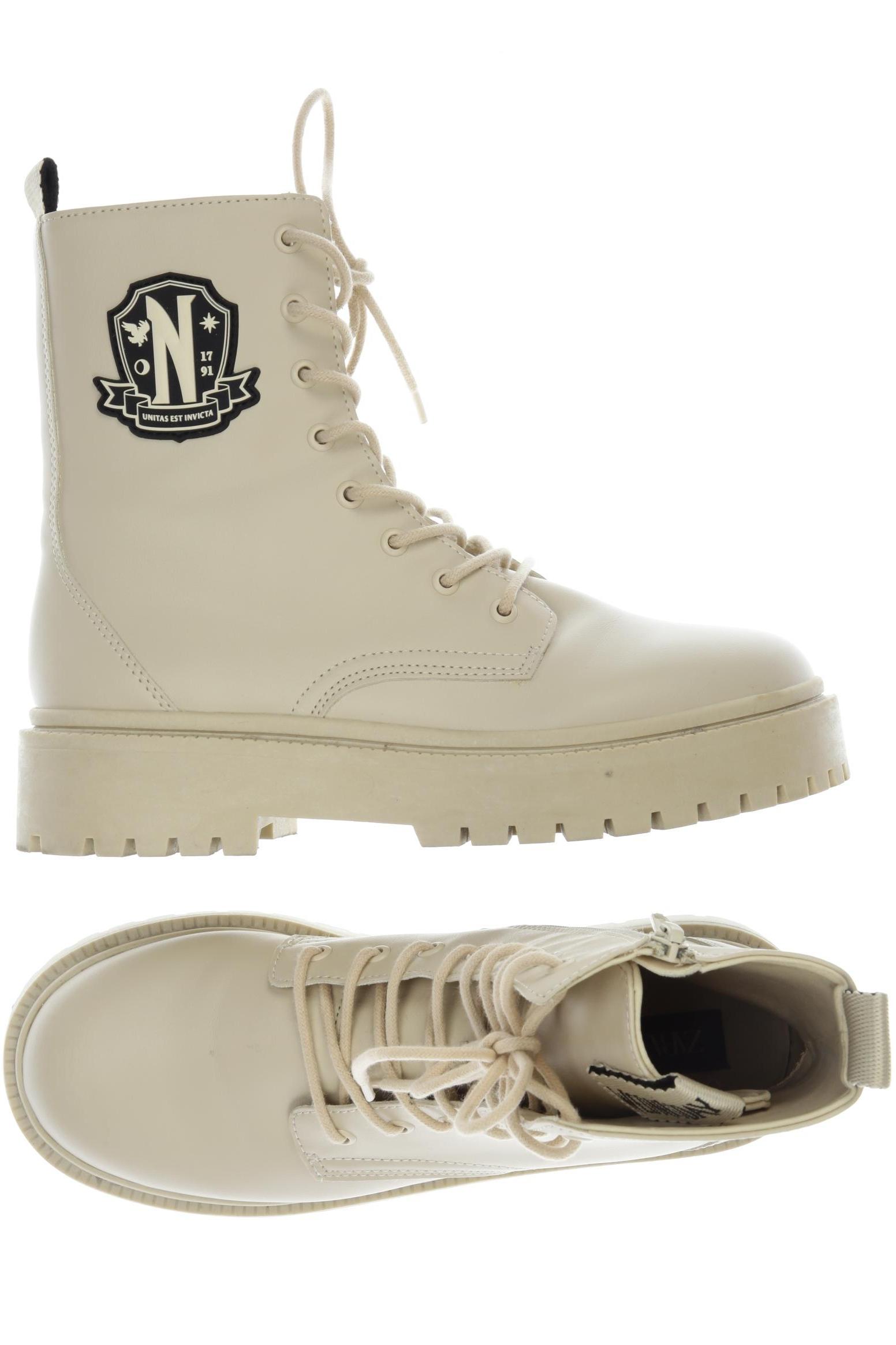 

Zara Damen Stiefelette, beige, Gr. 38