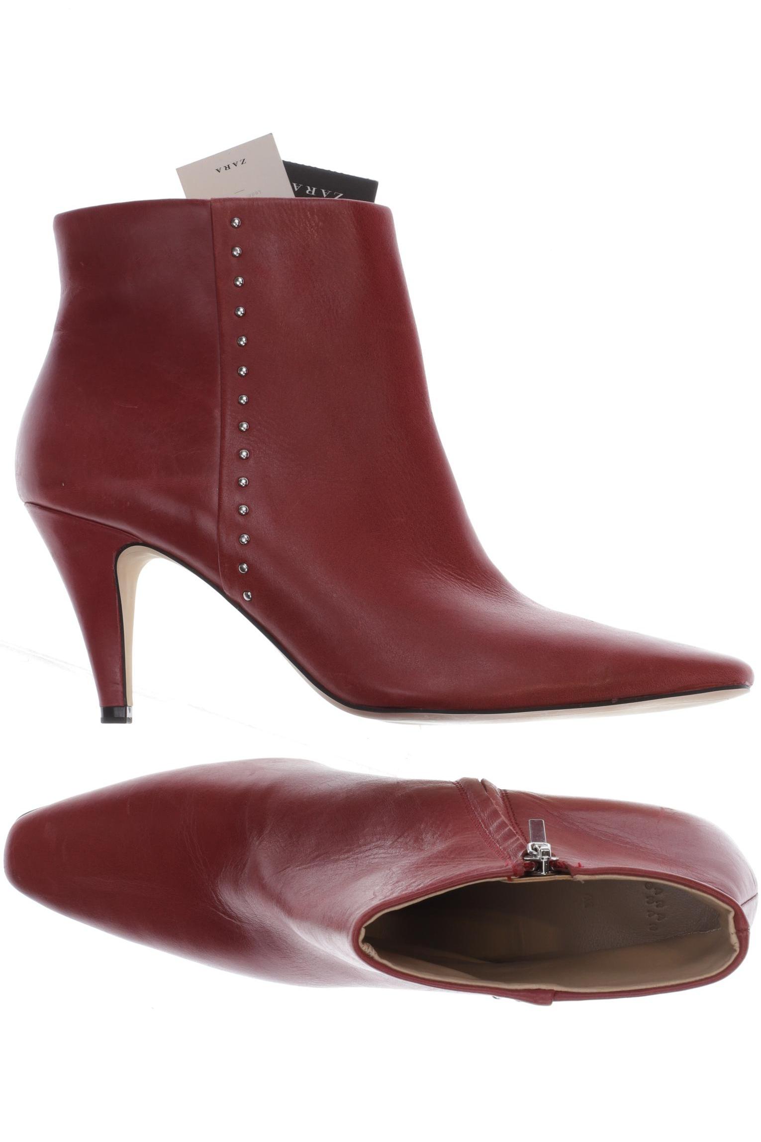 

Zara Damen Stiefelette, rot, Gr. 41