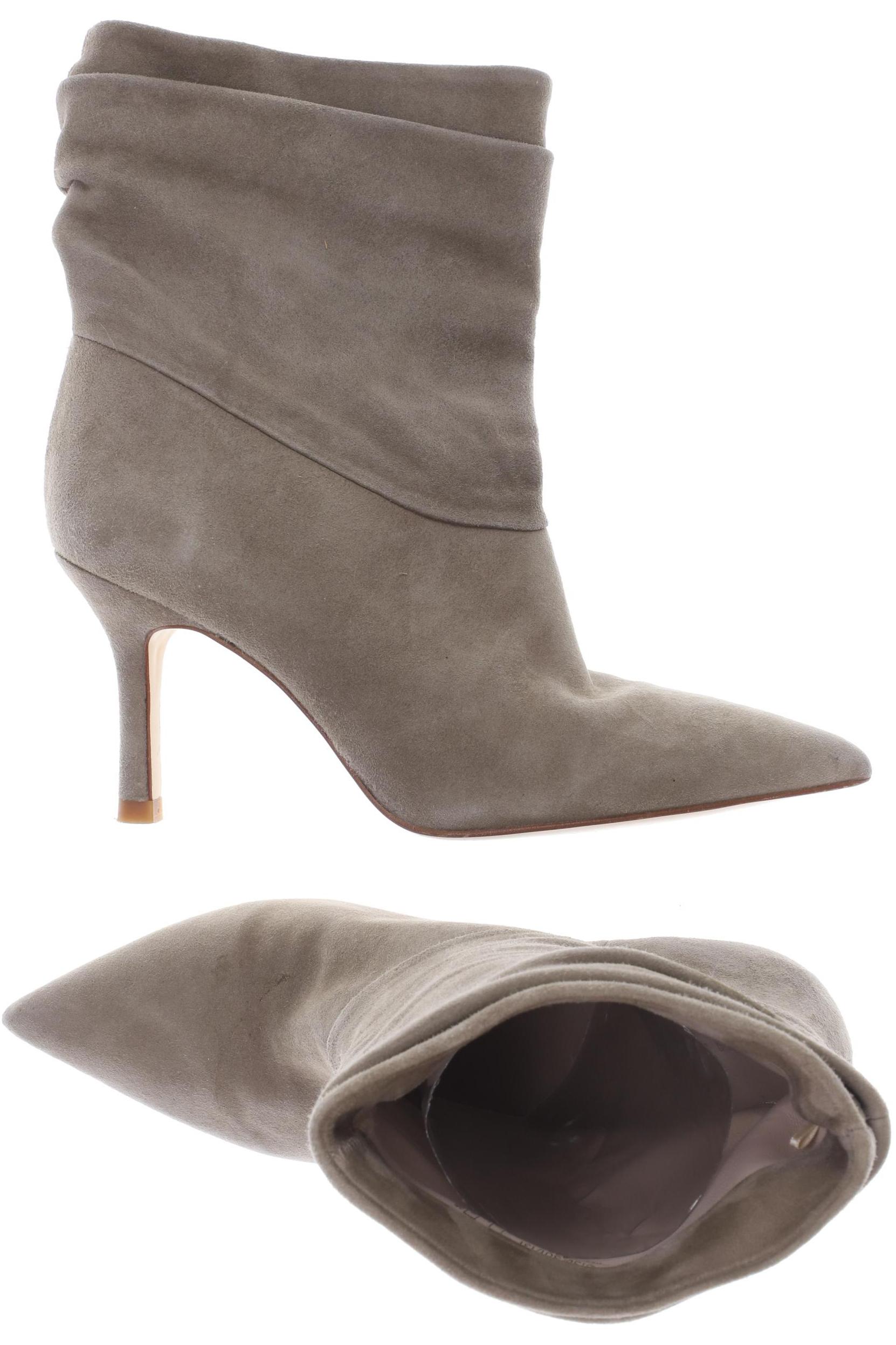 

ZARA Damen Stiefelette, beige