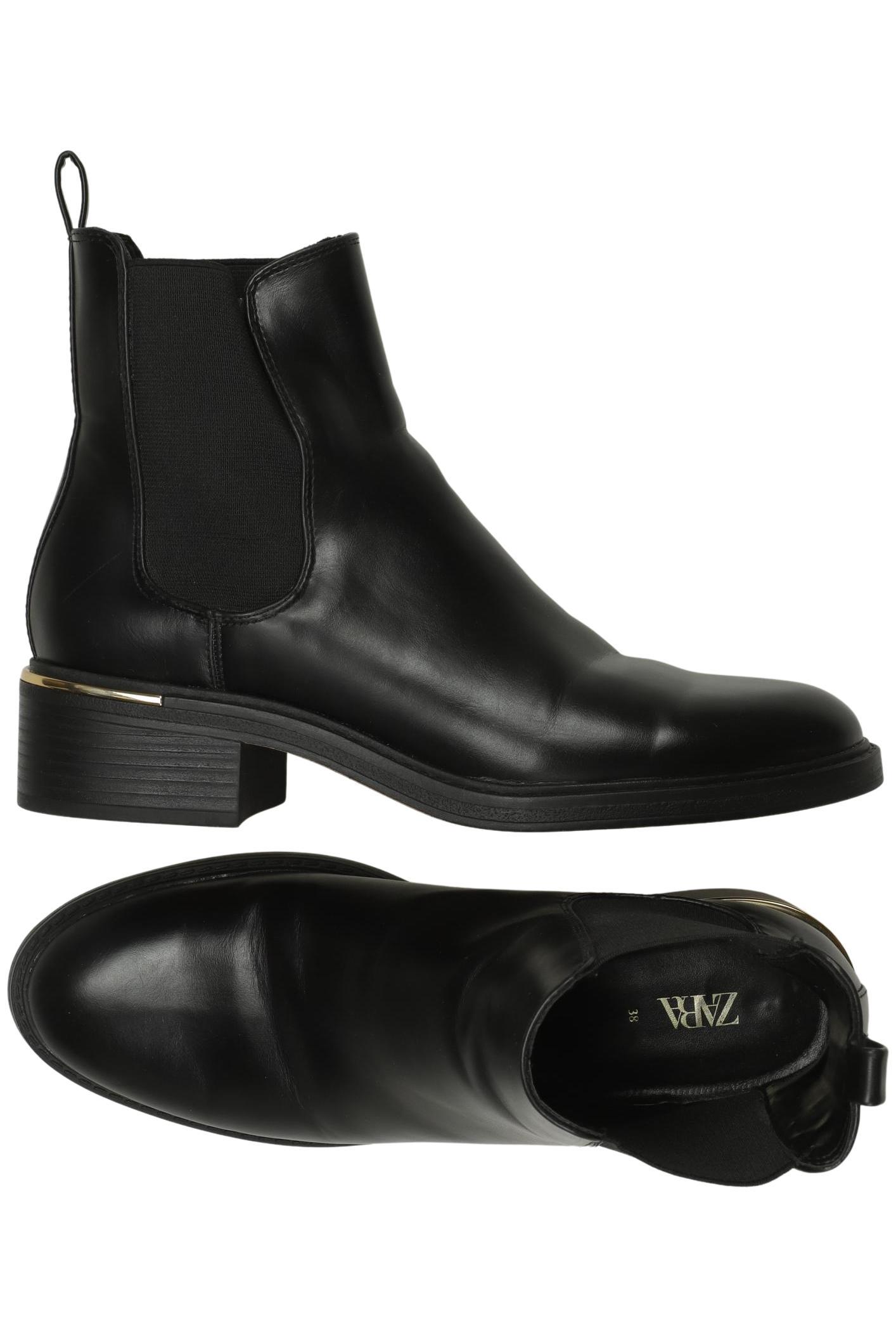 

Zara Damen Stiefelette, schwarz, Gr. 38