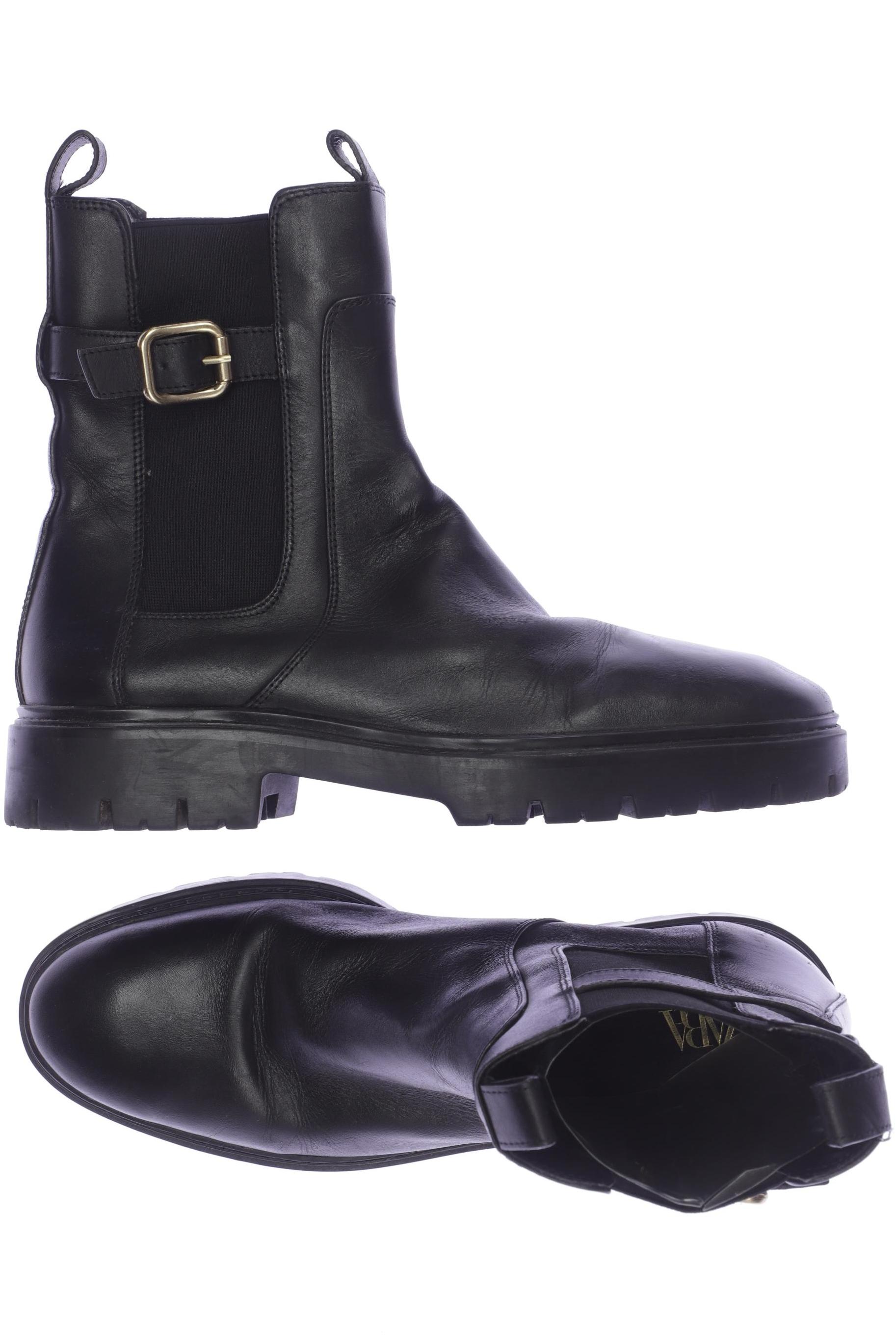 Thumbnail - Zara Damen Stiefelette, schwarz, Gr. 41