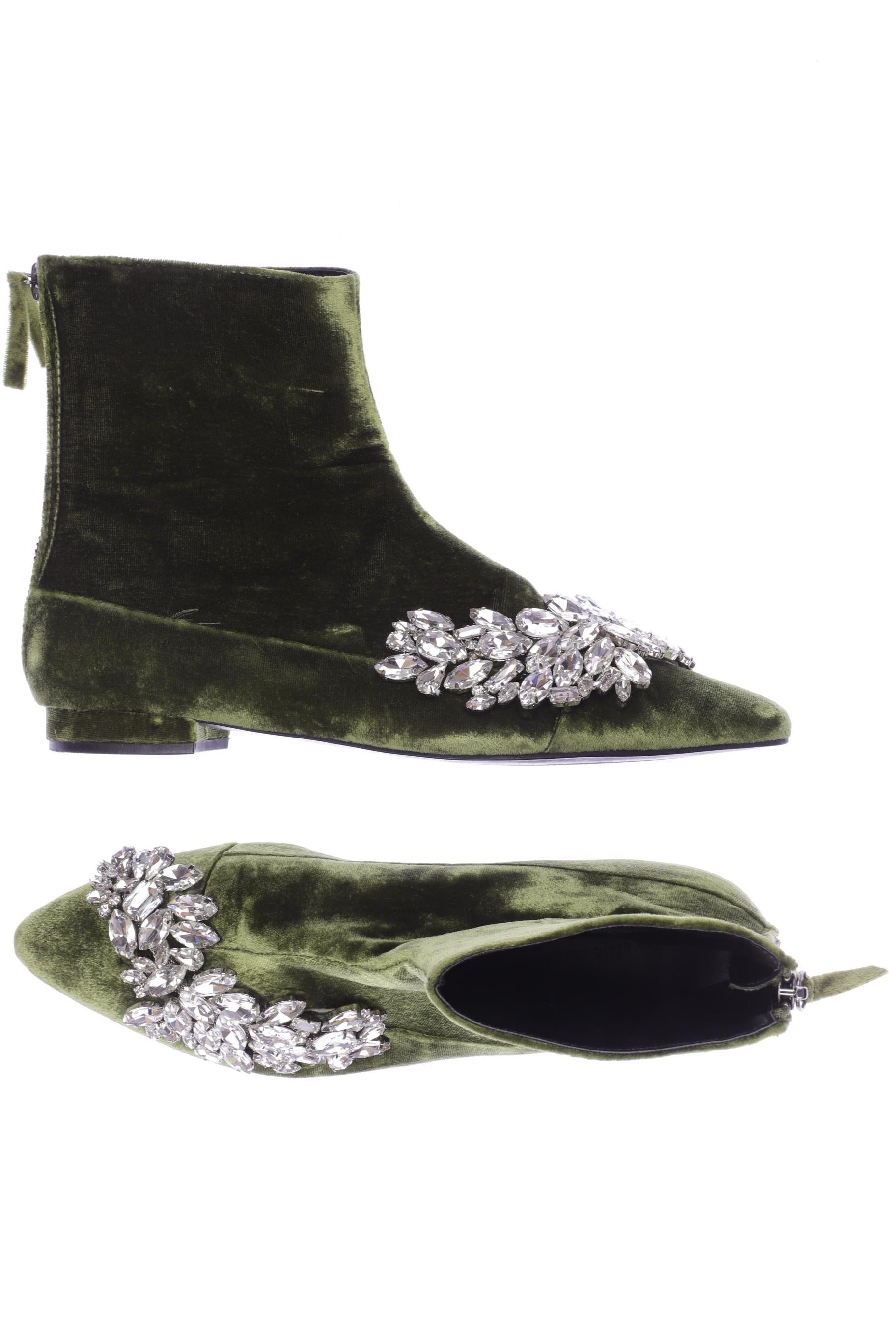 

Zara Damen Stiefelette, grün, Gr. 36