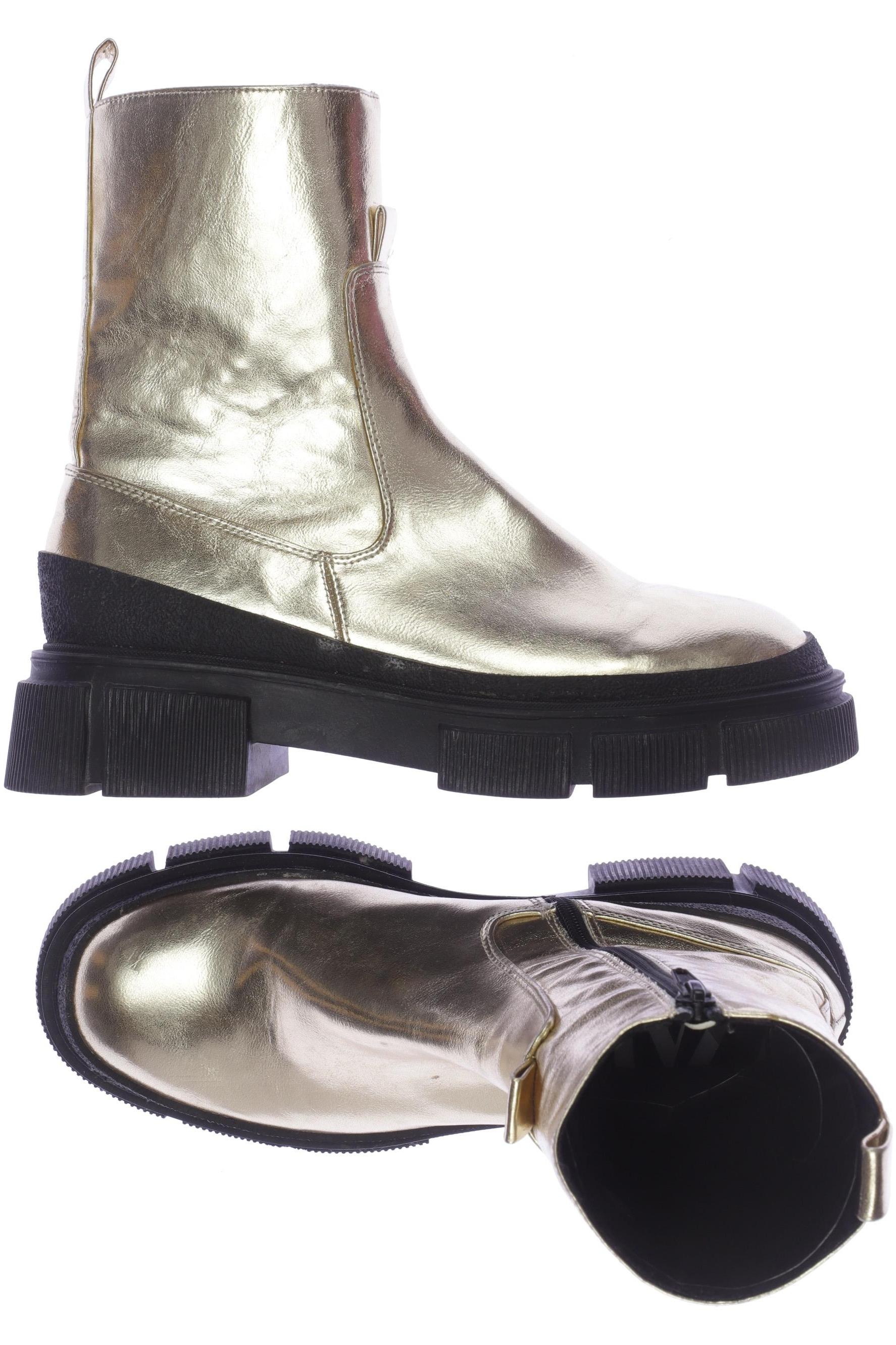 

Zara Damen Stiefelette, gold, Gr. 39