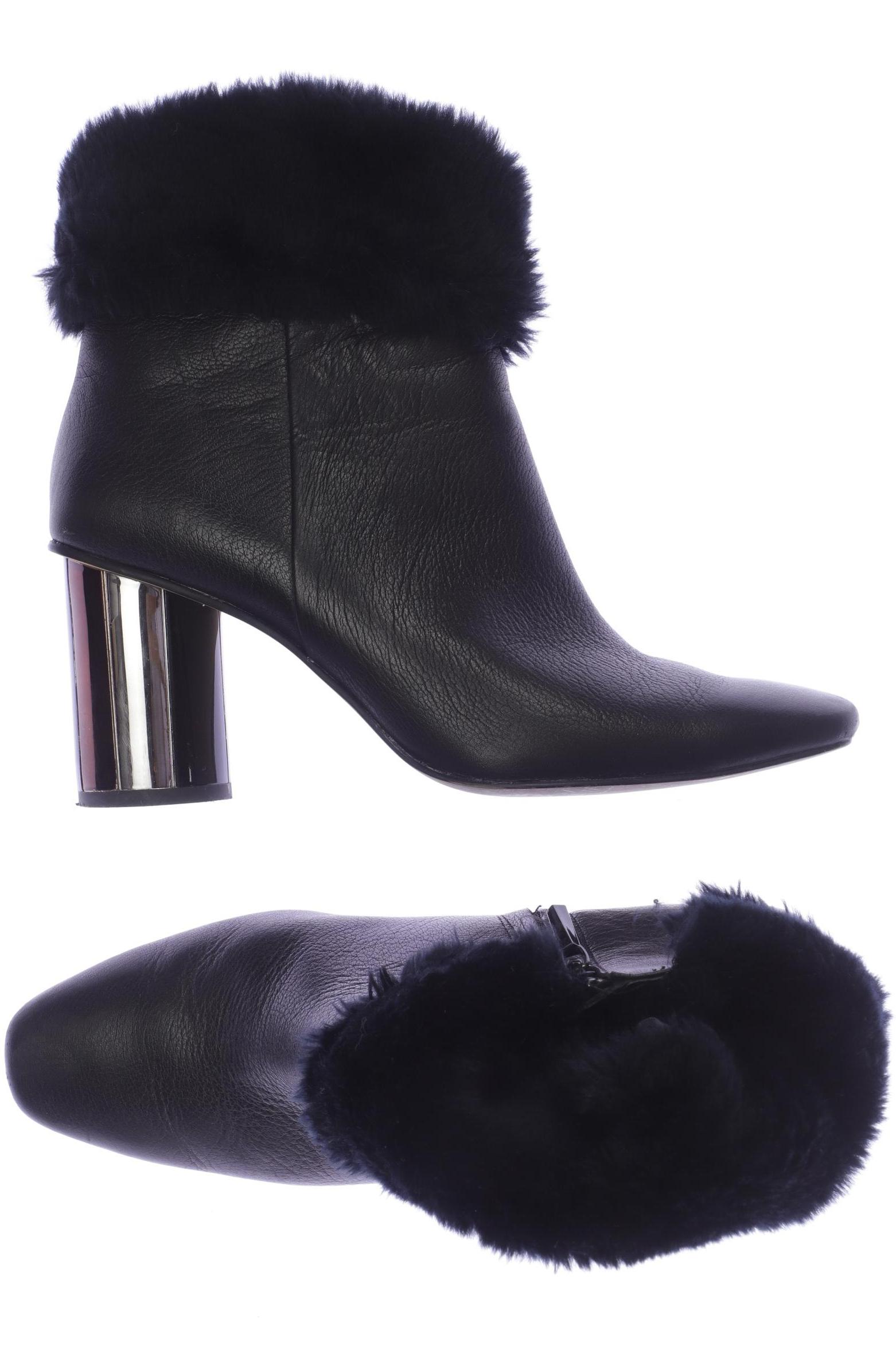 

ZARA Damen Stiefelette, schwarz