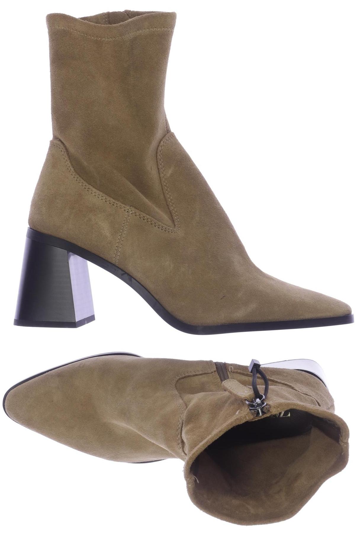 

Zara Damen Stiefelette, beige, Gr. 40