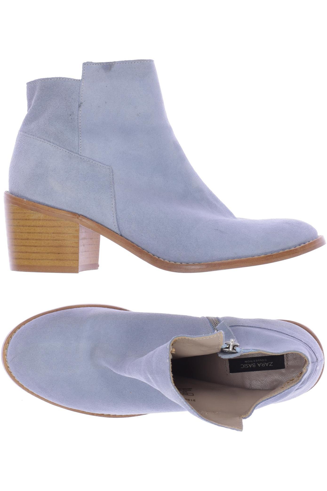

Zara Damen Stiefelette, hellblau, Gr. 39