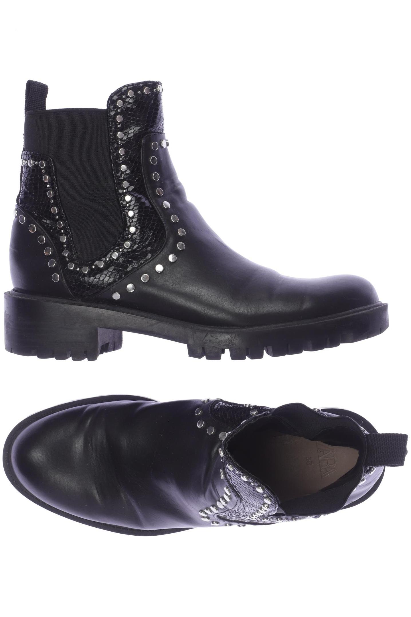 

Zara Damen Stiefelette, schwarz, Gr. 38