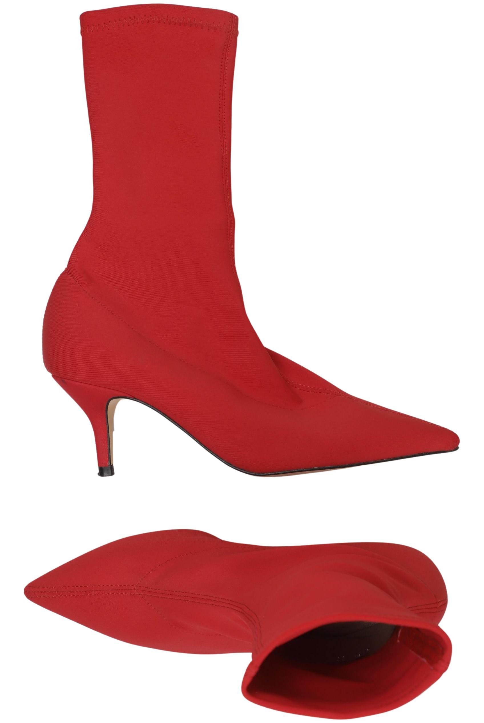 

Zara Damen Stiefelette, rot, Gr. 38