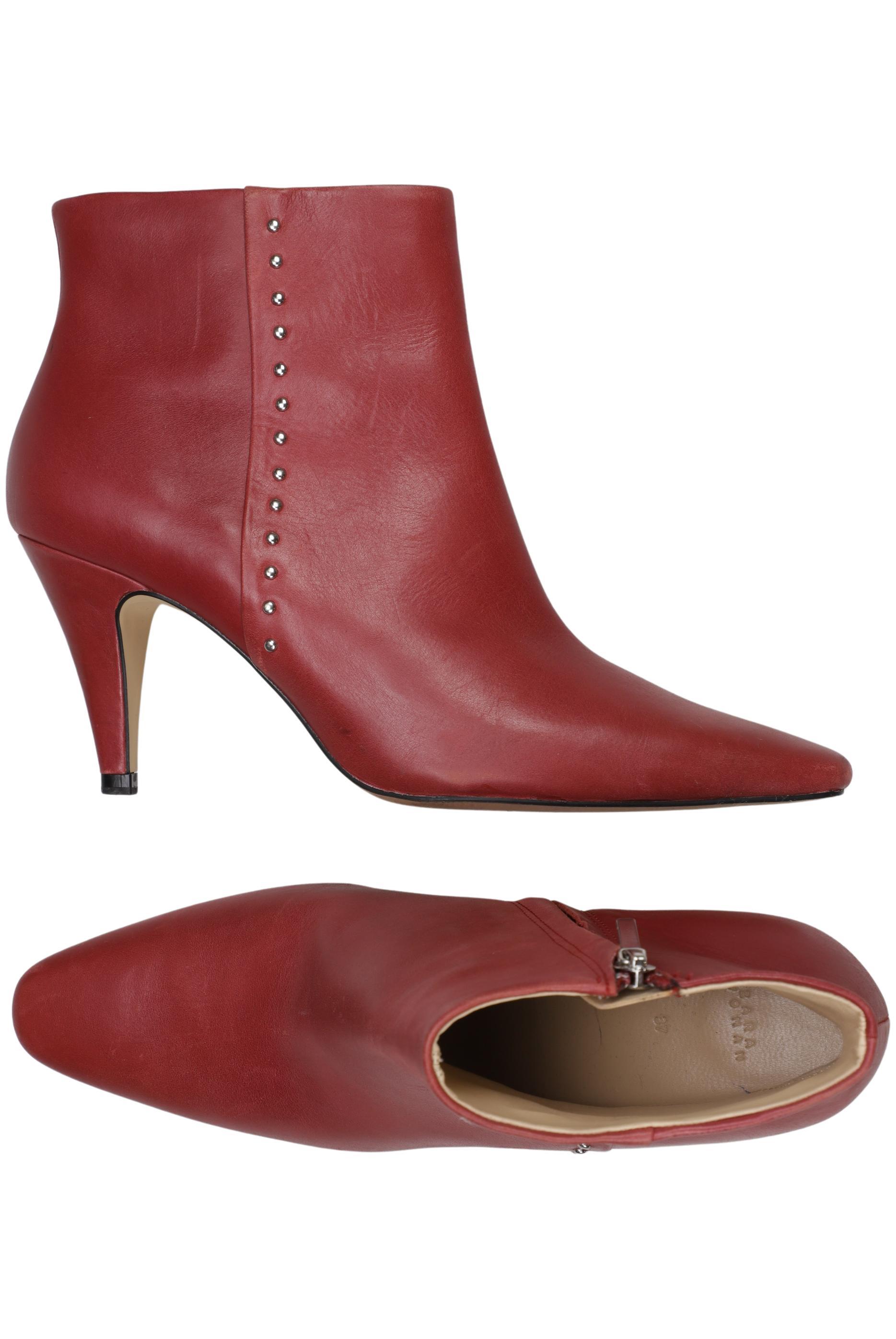 

Zara Damen Stiefelette, rot, Gr. 37