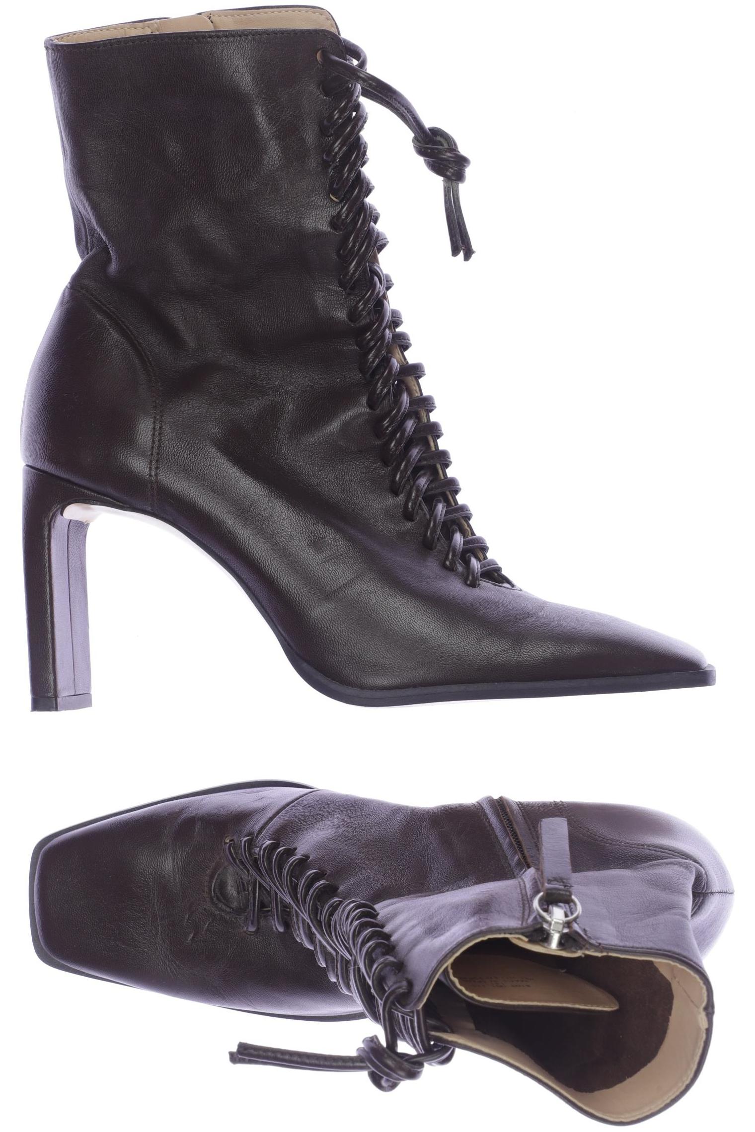 

Zara Damen Stiefelette, bordeaux, Gr. 37
