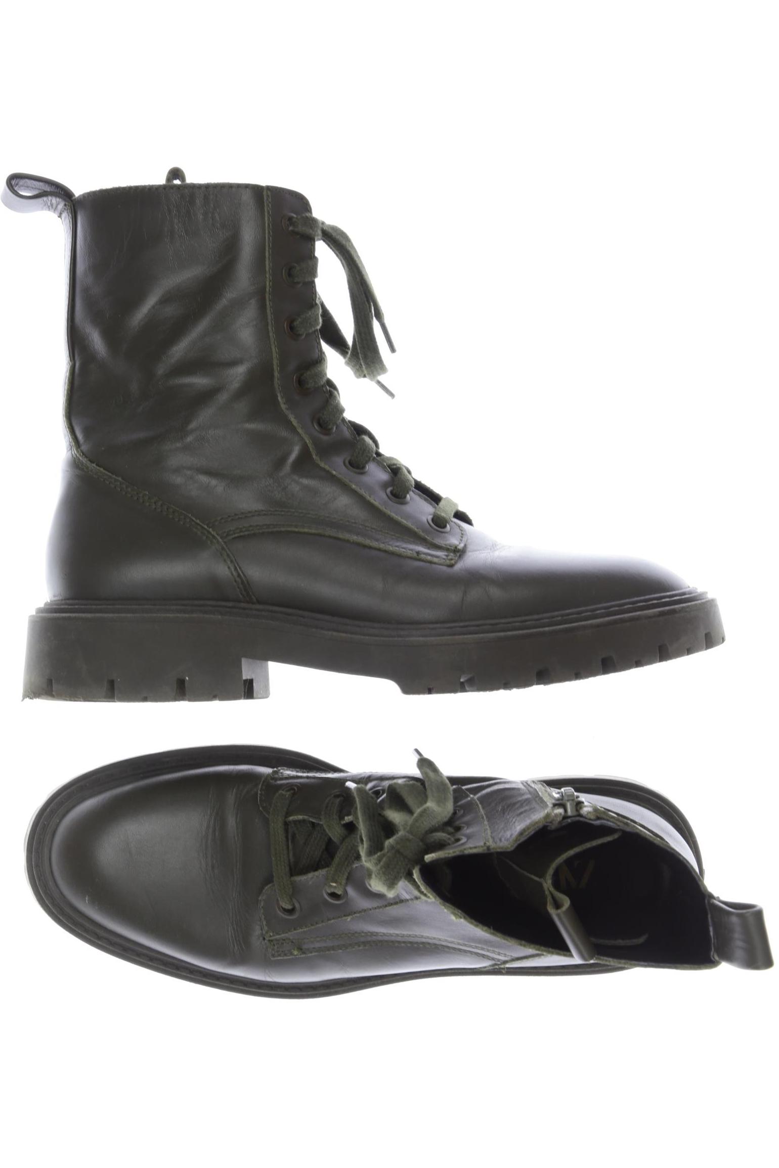 

Zara Damen Stiefelette, grün, Gr. 39