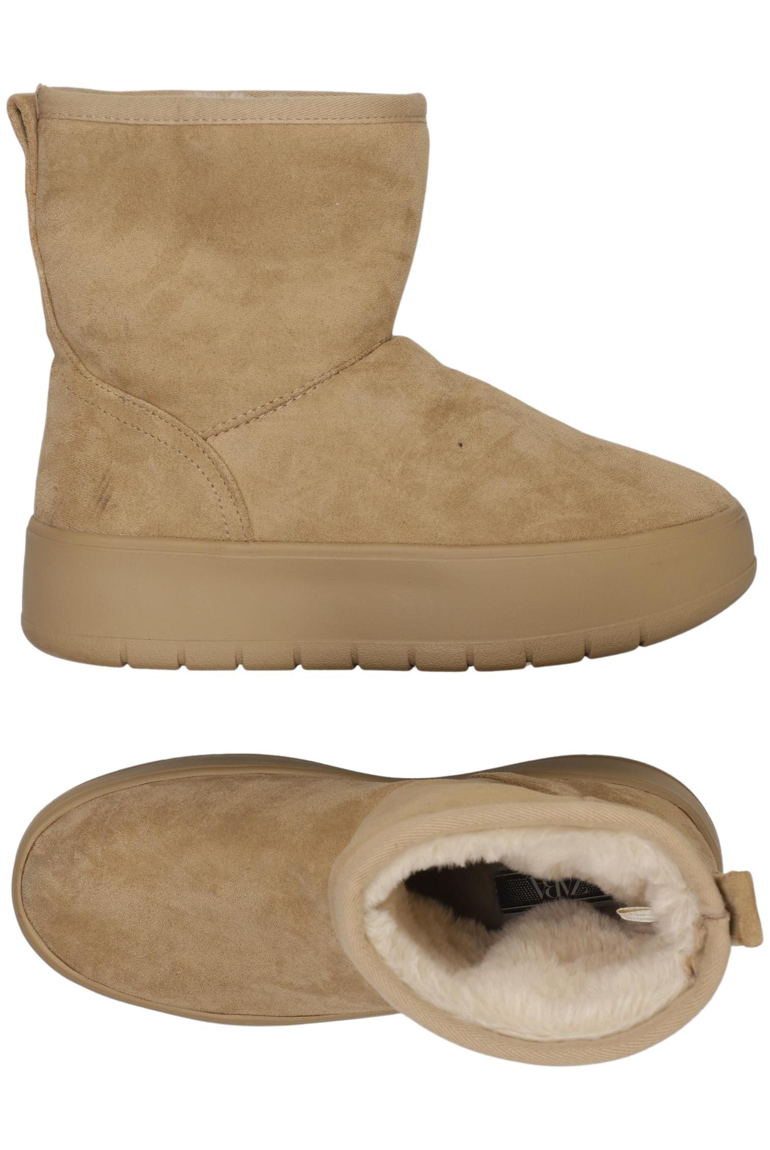 

Zara Damen Stiefelette, beige, Gr. 38