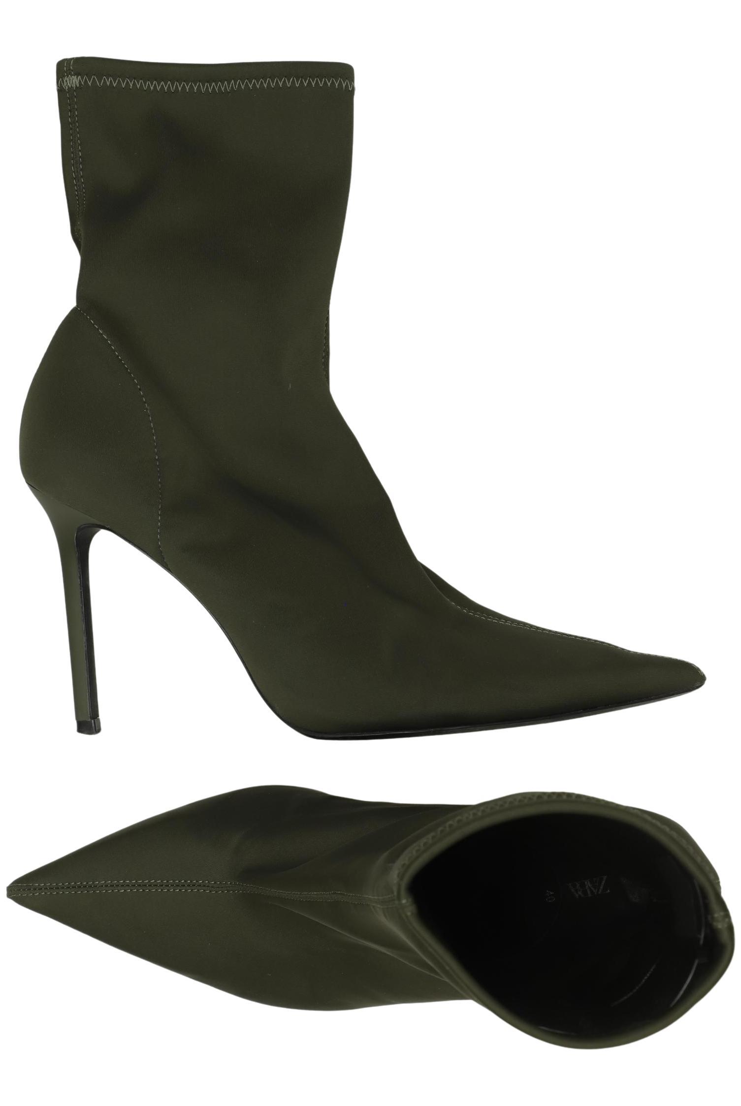 

Zara Damen Stiefelette, grün, Gr. 40