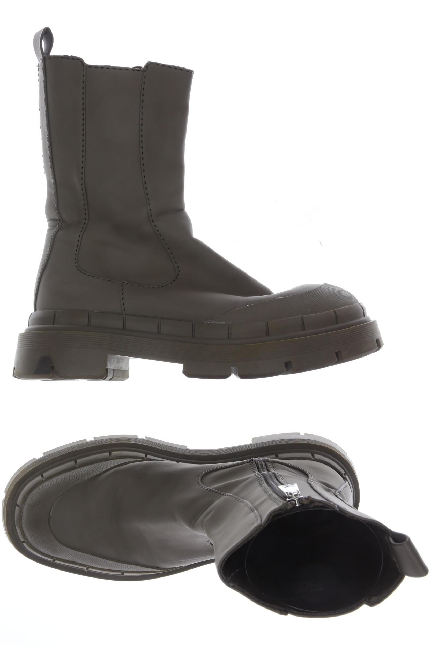 

Zara Damen Stiefelette, grün, Gr. 39