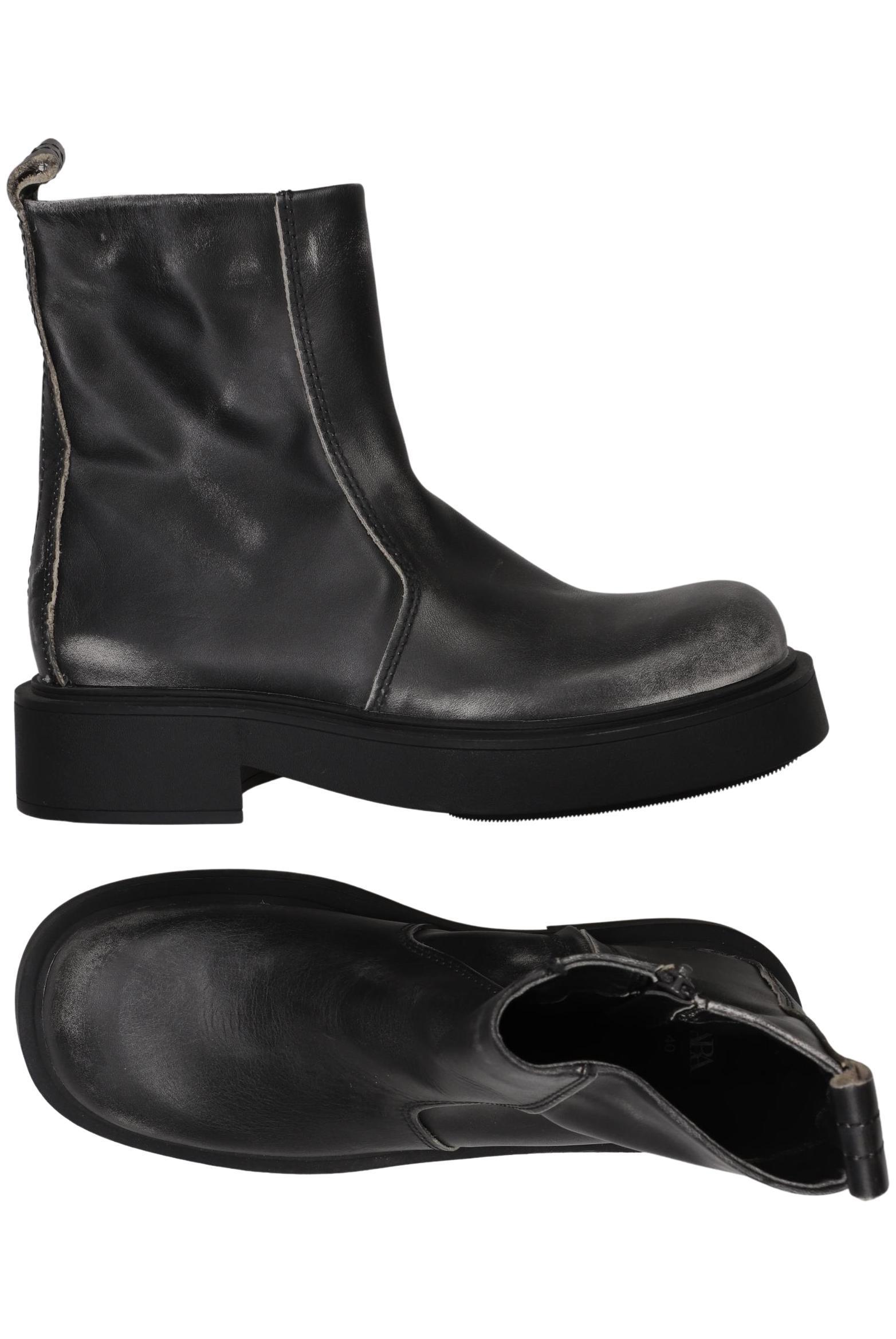 

Zara Damen Stiefelette, schwarz, Gr. 40