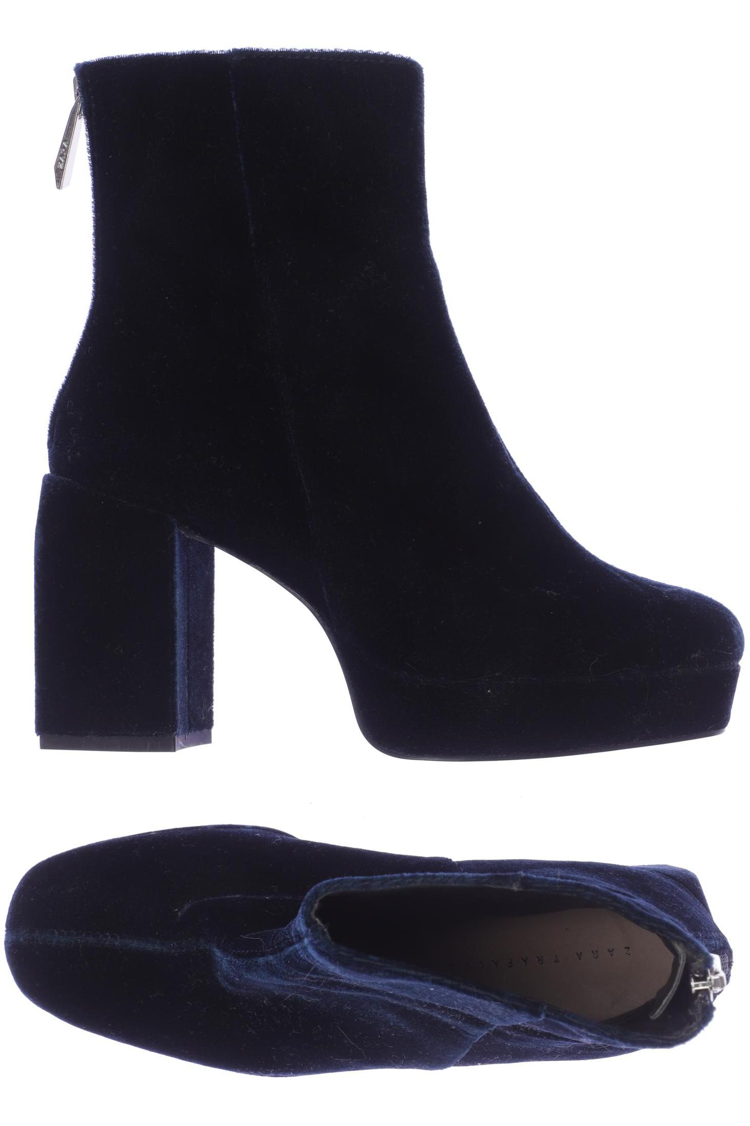 

Zara Damen Stiefelette, marineblau, Gr. 35