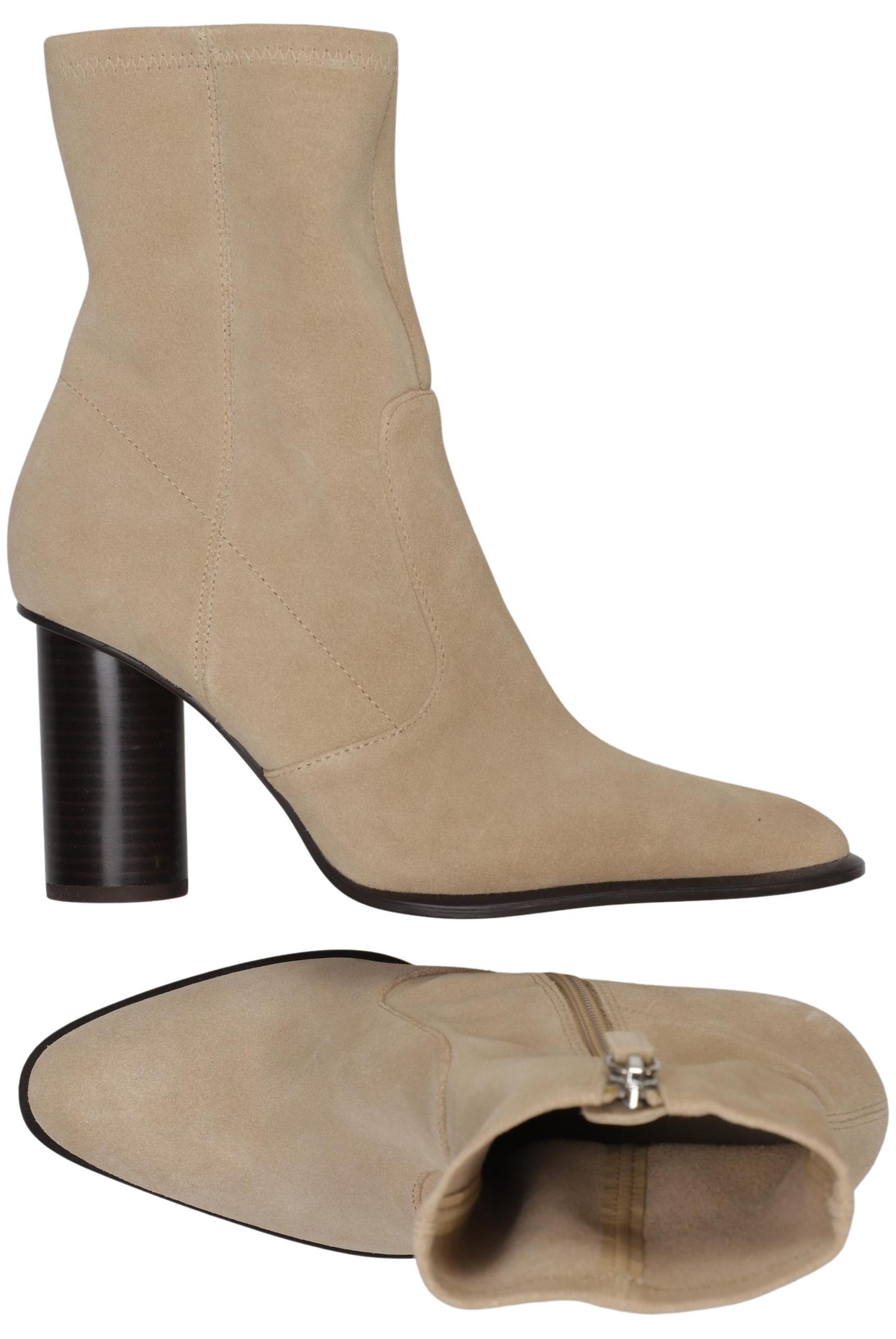 

Zara Damen Stiefelette, beige, Gr. 37