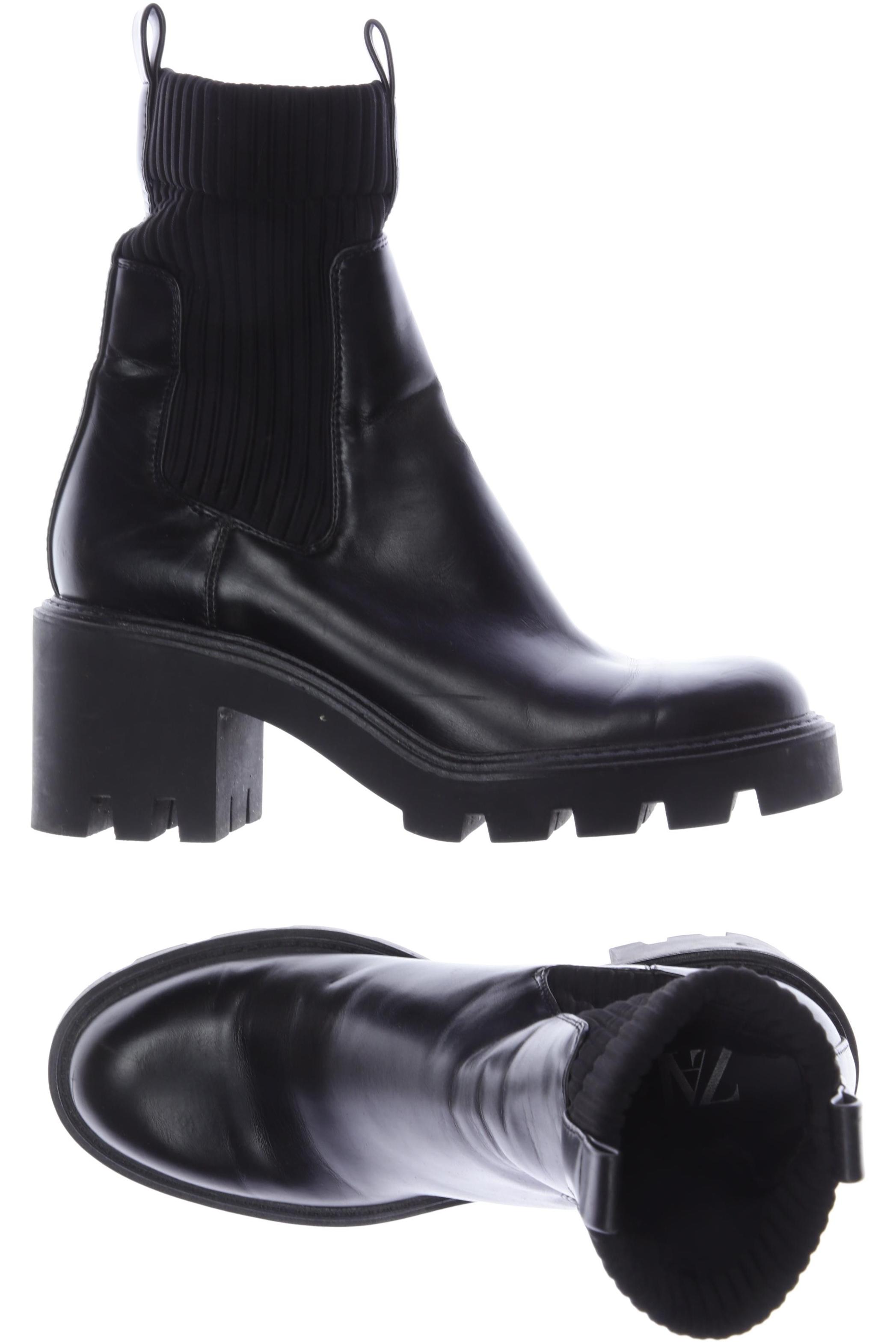 

Zara Damen Stiefelette, schwarz, Gr. 38