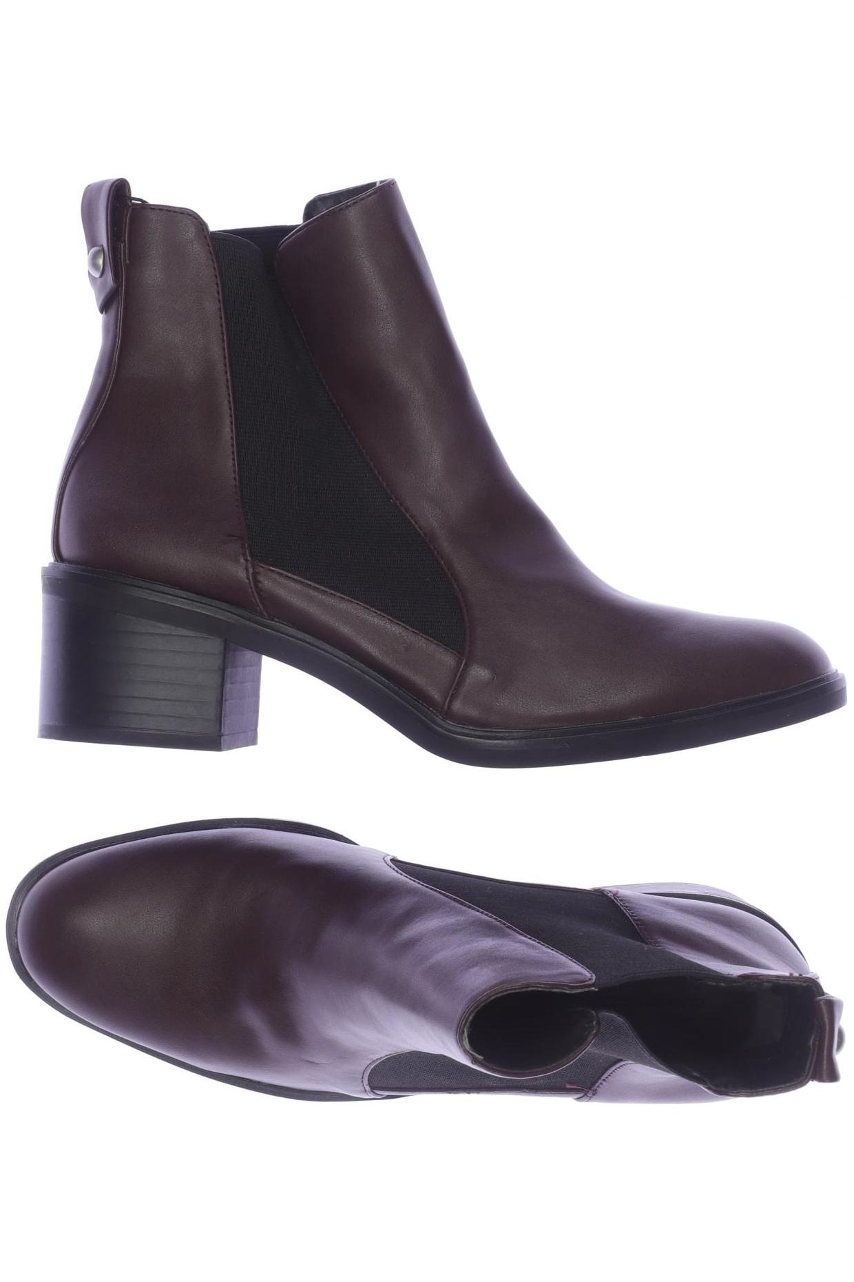 

Zara Damen Stiefelette, bordeaux, Gr. 37