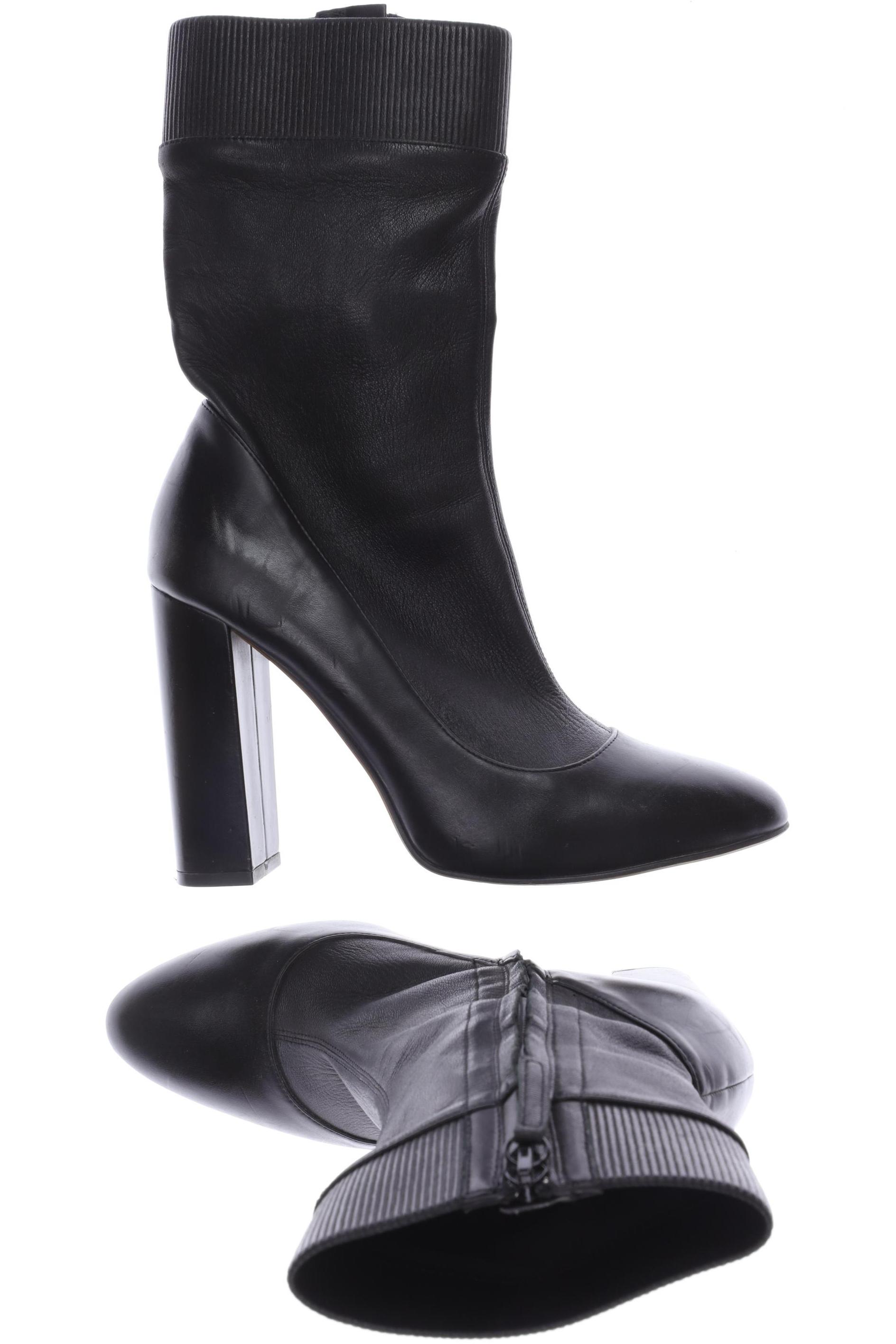 

ZARA Damen Stiefelette, schwarz