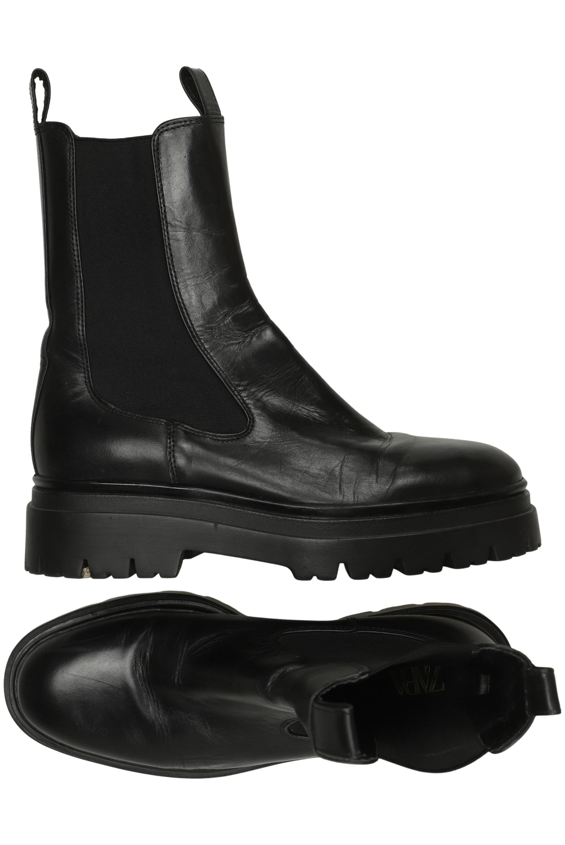 

Zara Damen Stiefelette, schwarz, Gr. 38